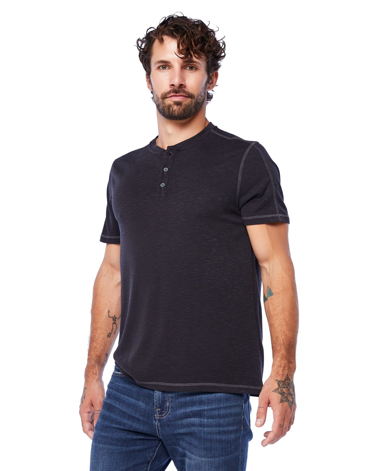 Momentum Performance Slub Henley