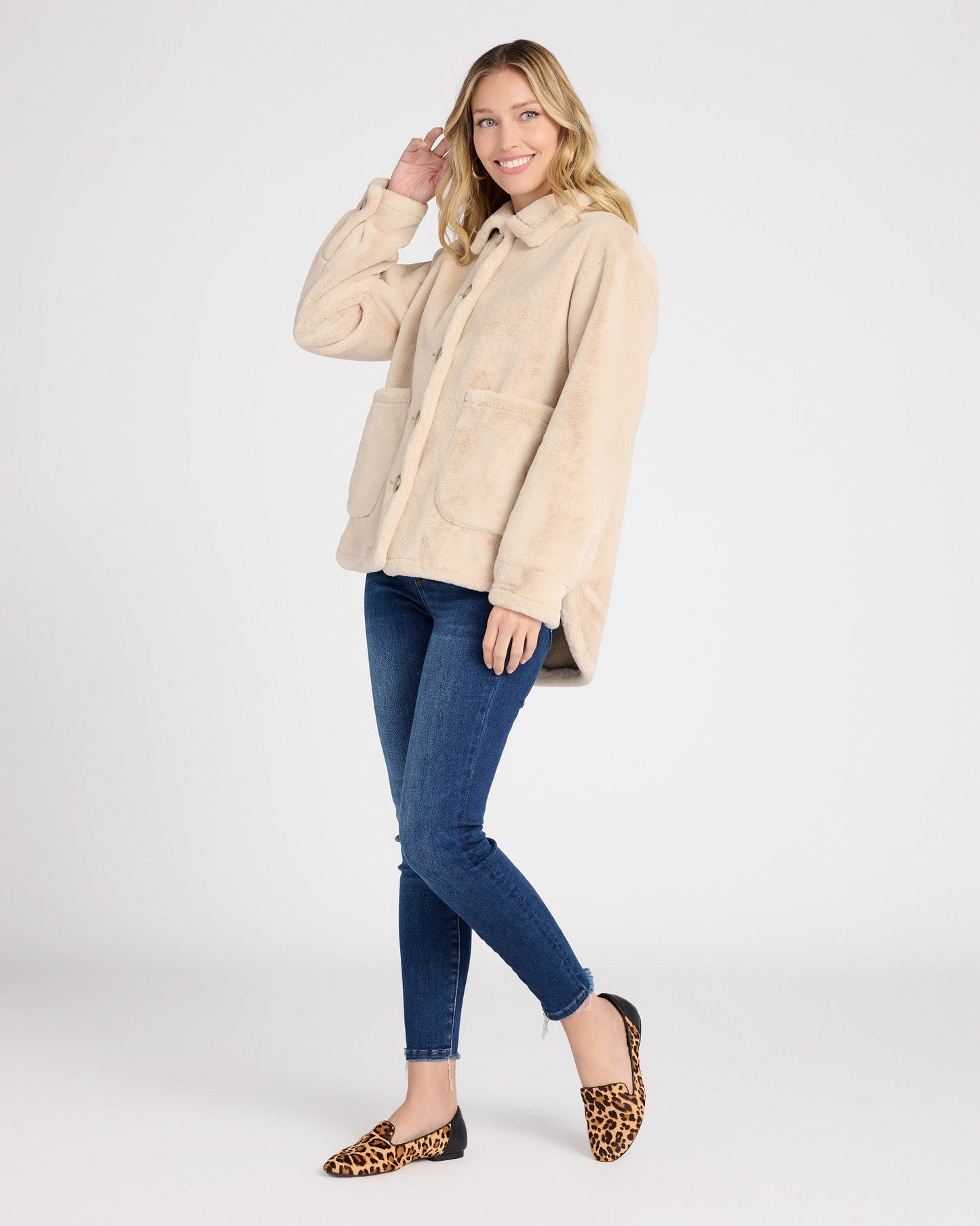 Faux Fur Jacket