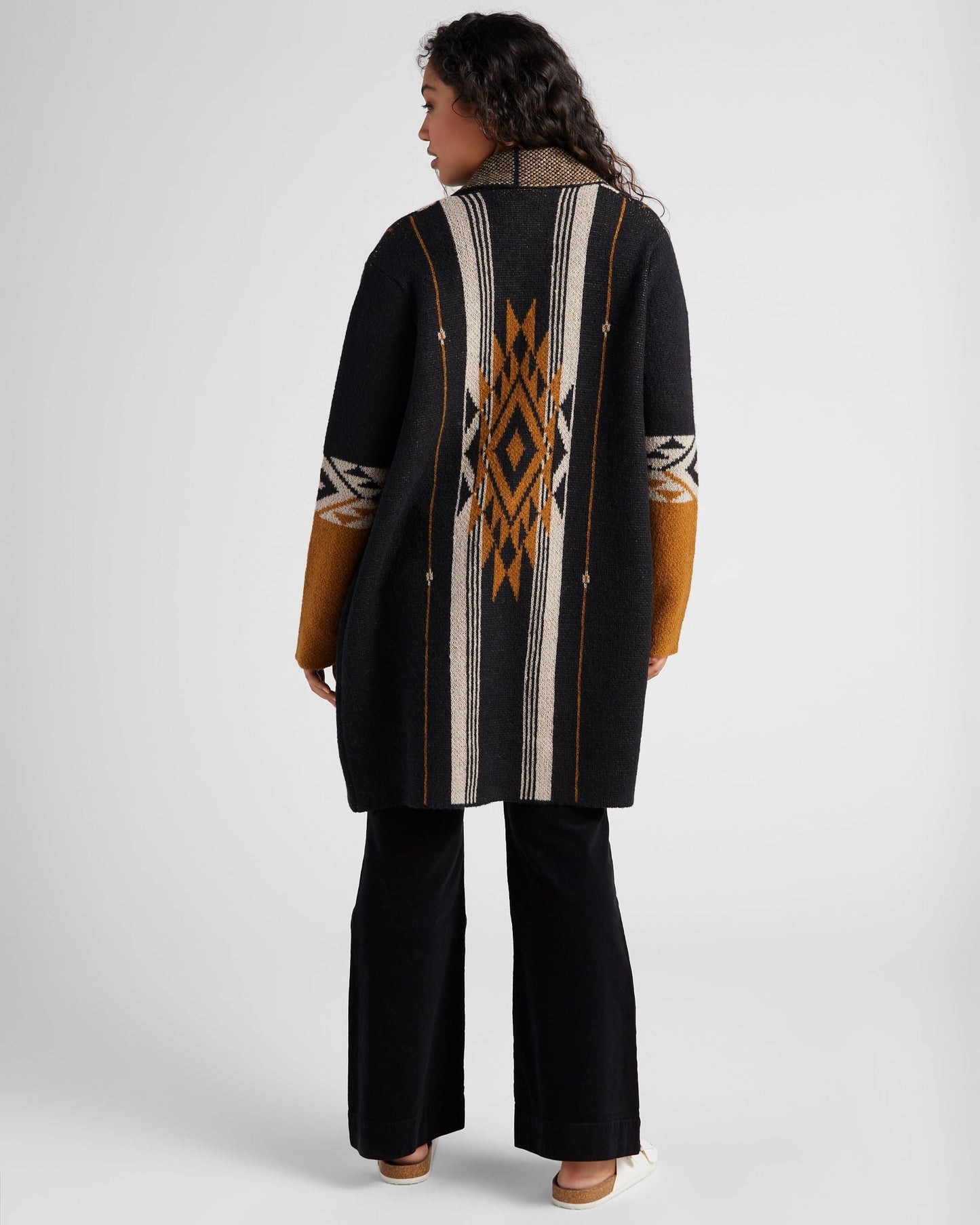 Plus Size Shawl Cardigan