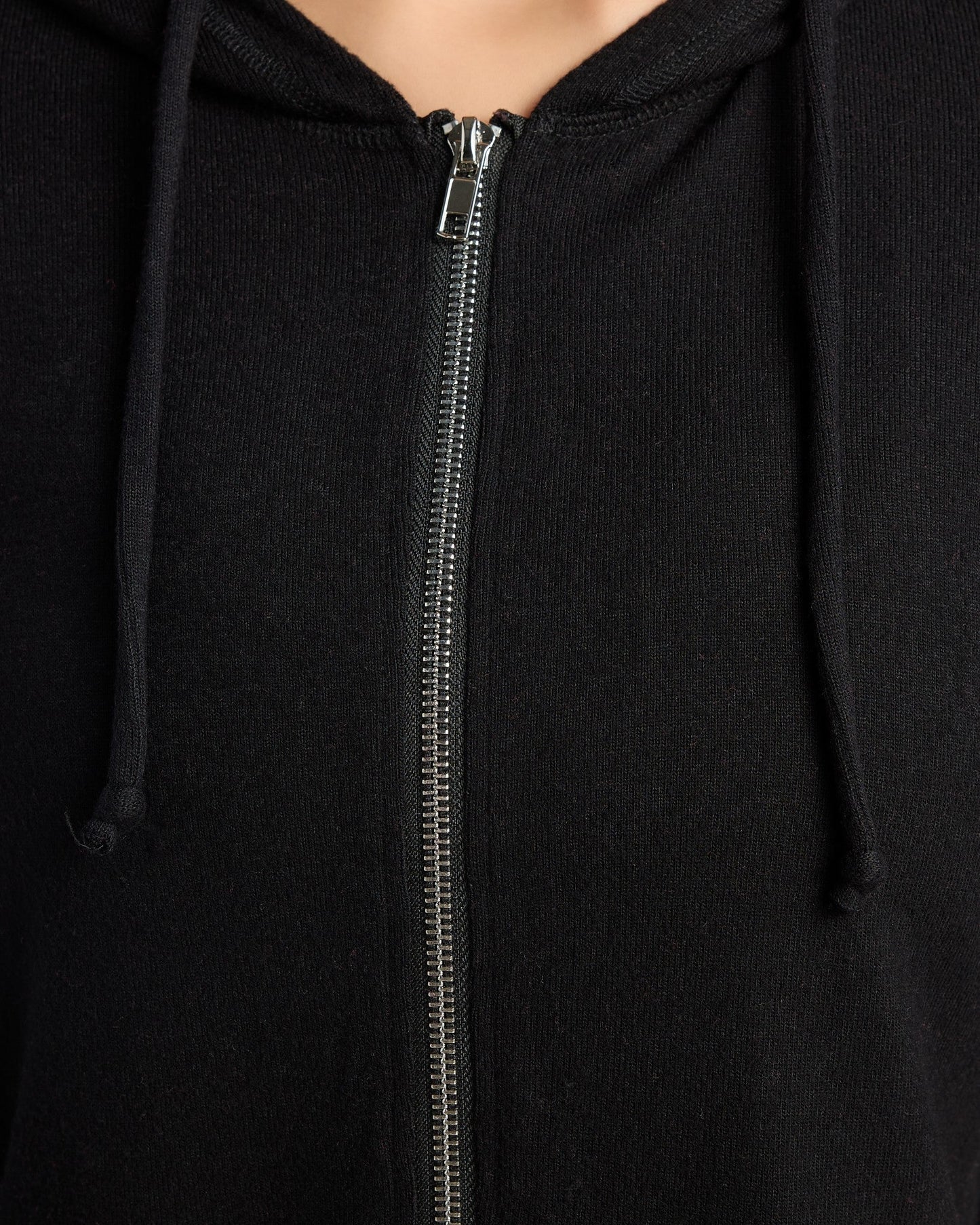 Hacci Zip Front Pocket Hoodie