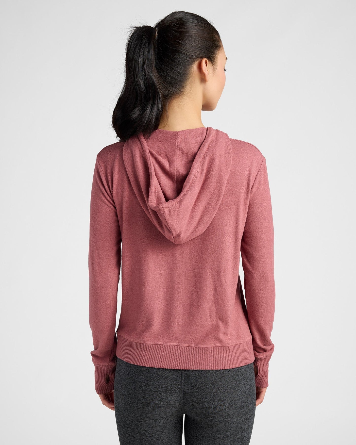 Hacci Zip Front Pocket Hoodie