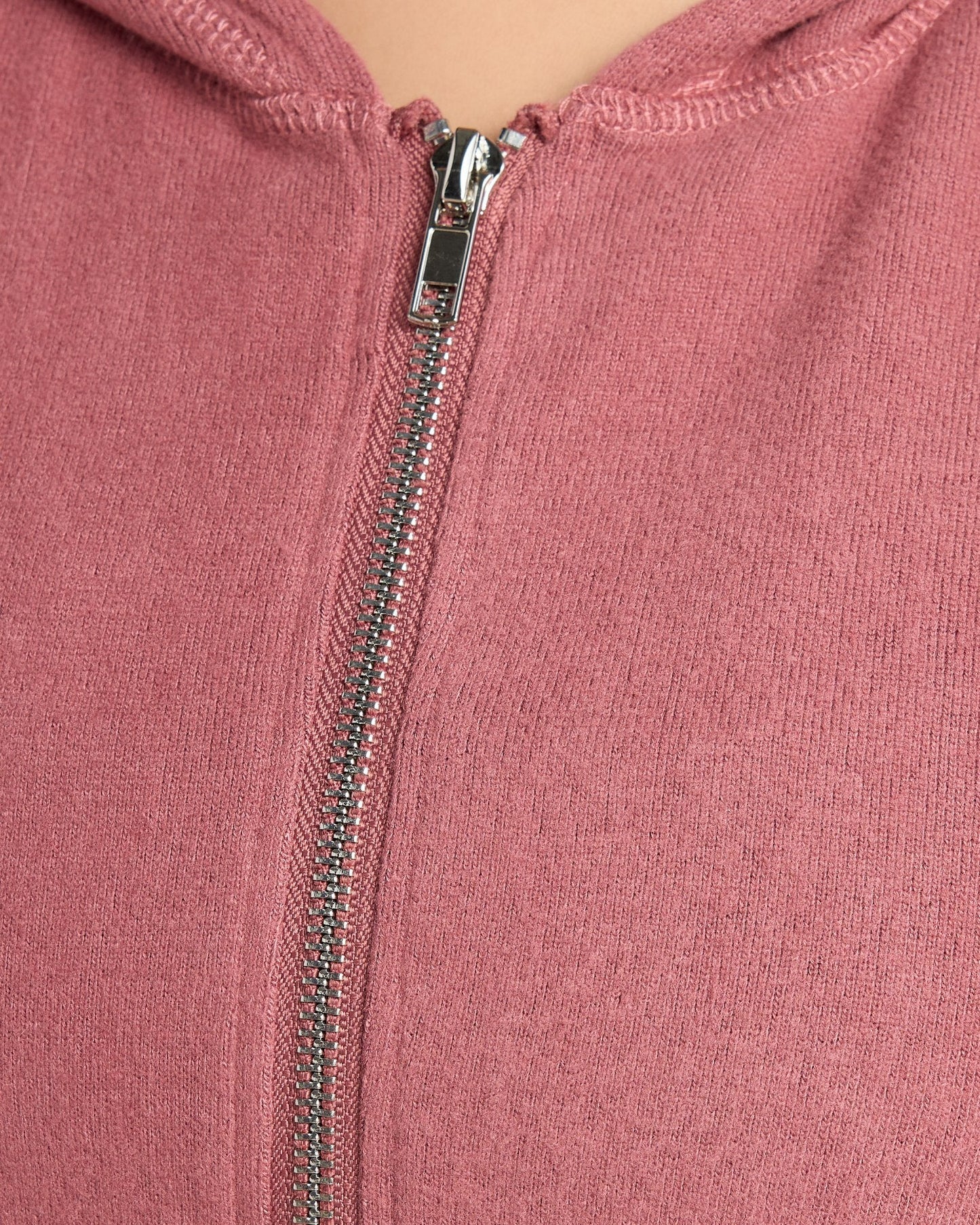 Hacci Zip Front Pocket Hoodie