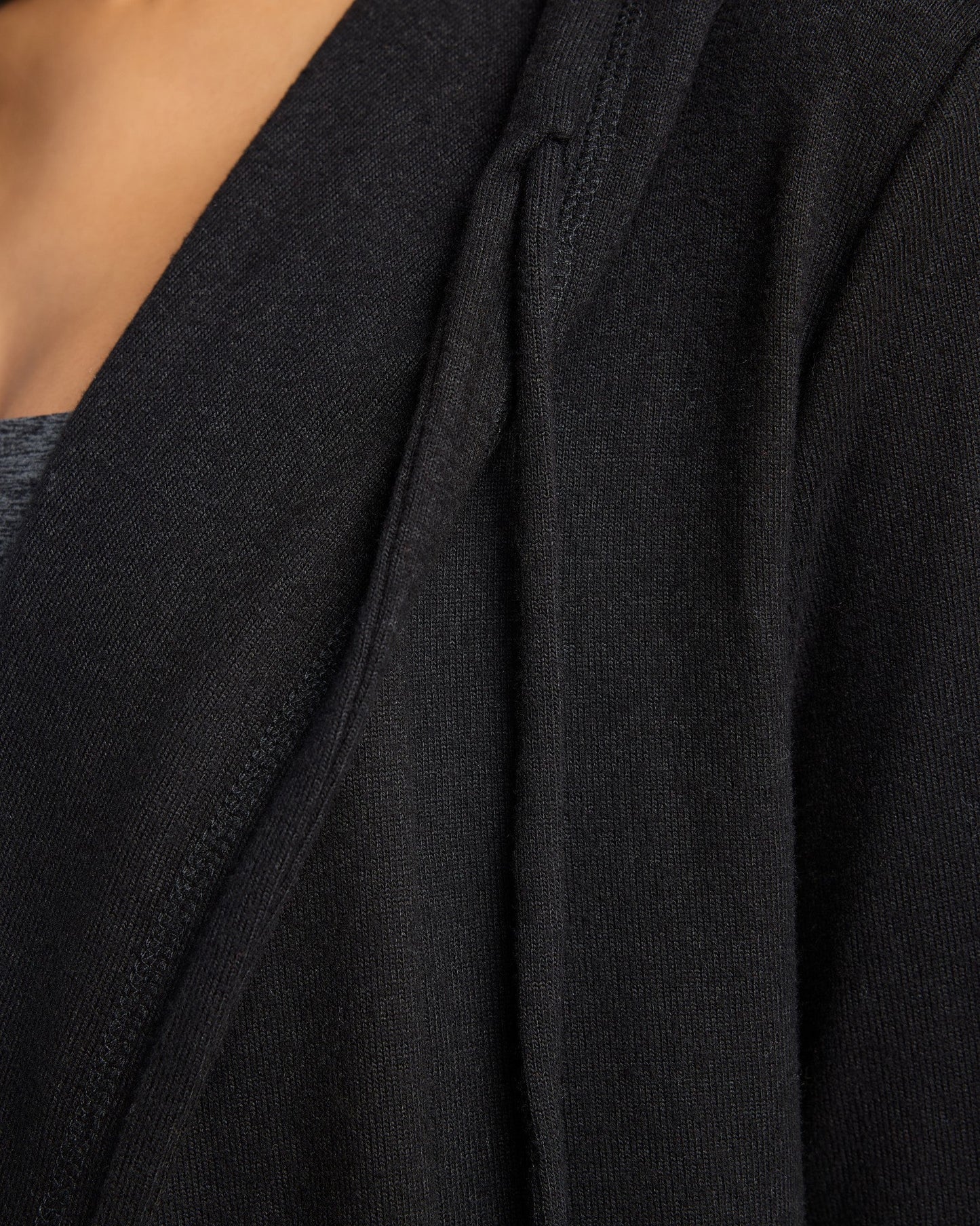 Carefree Solid Hacci Cardigan