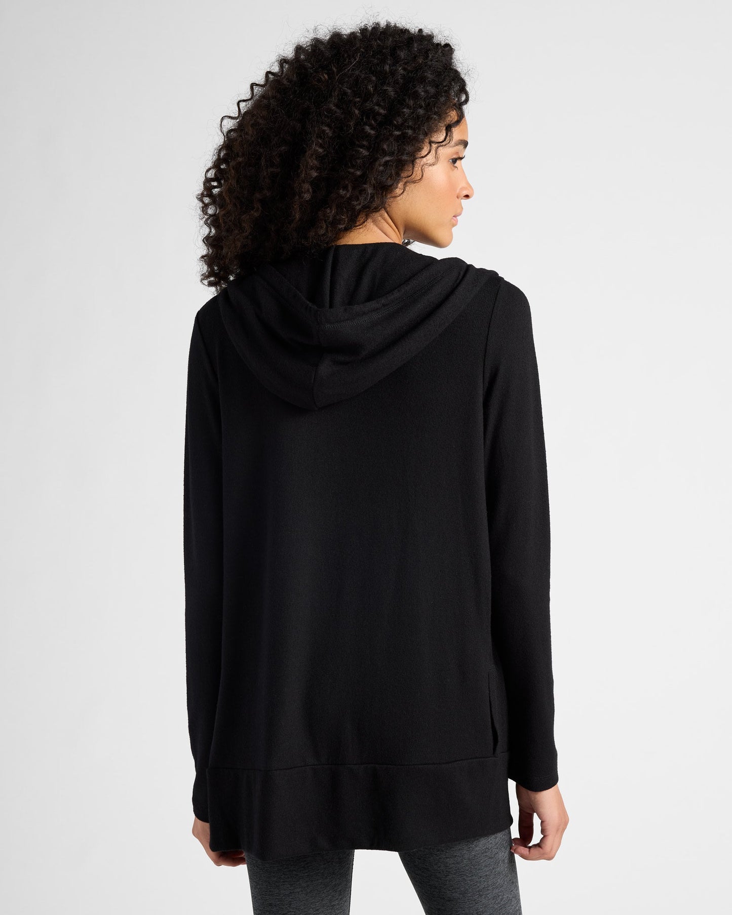 Carefree Solid Hacci Cardigan