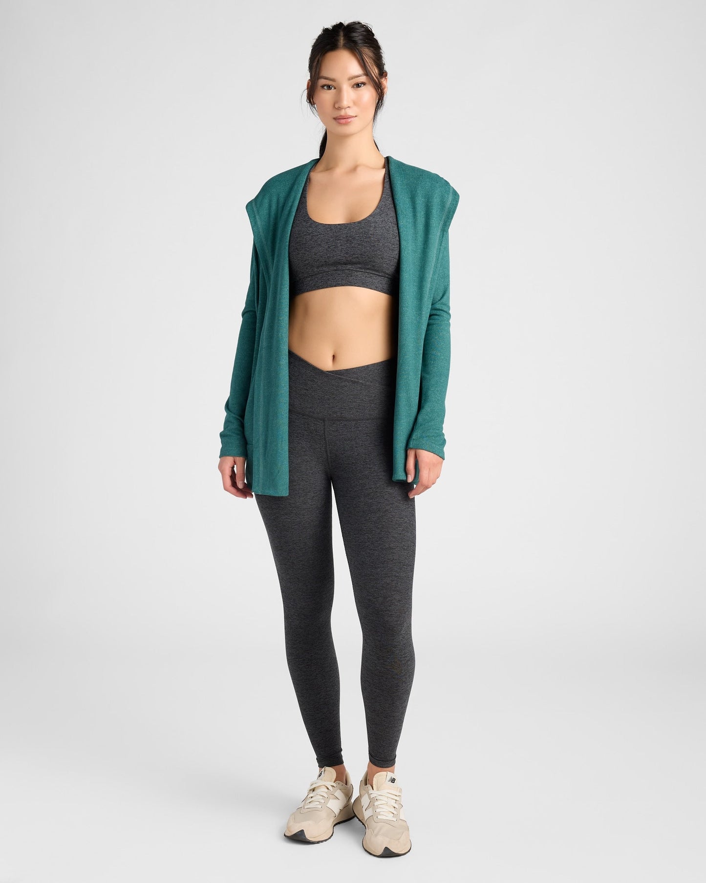 Carefree Solid Hacci Cardigan