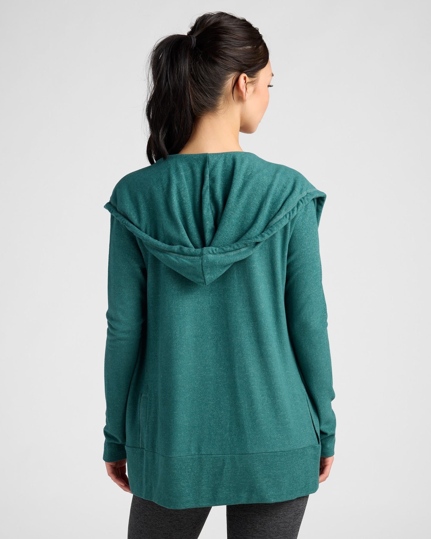 Carefree Solid Hacci Cardigan