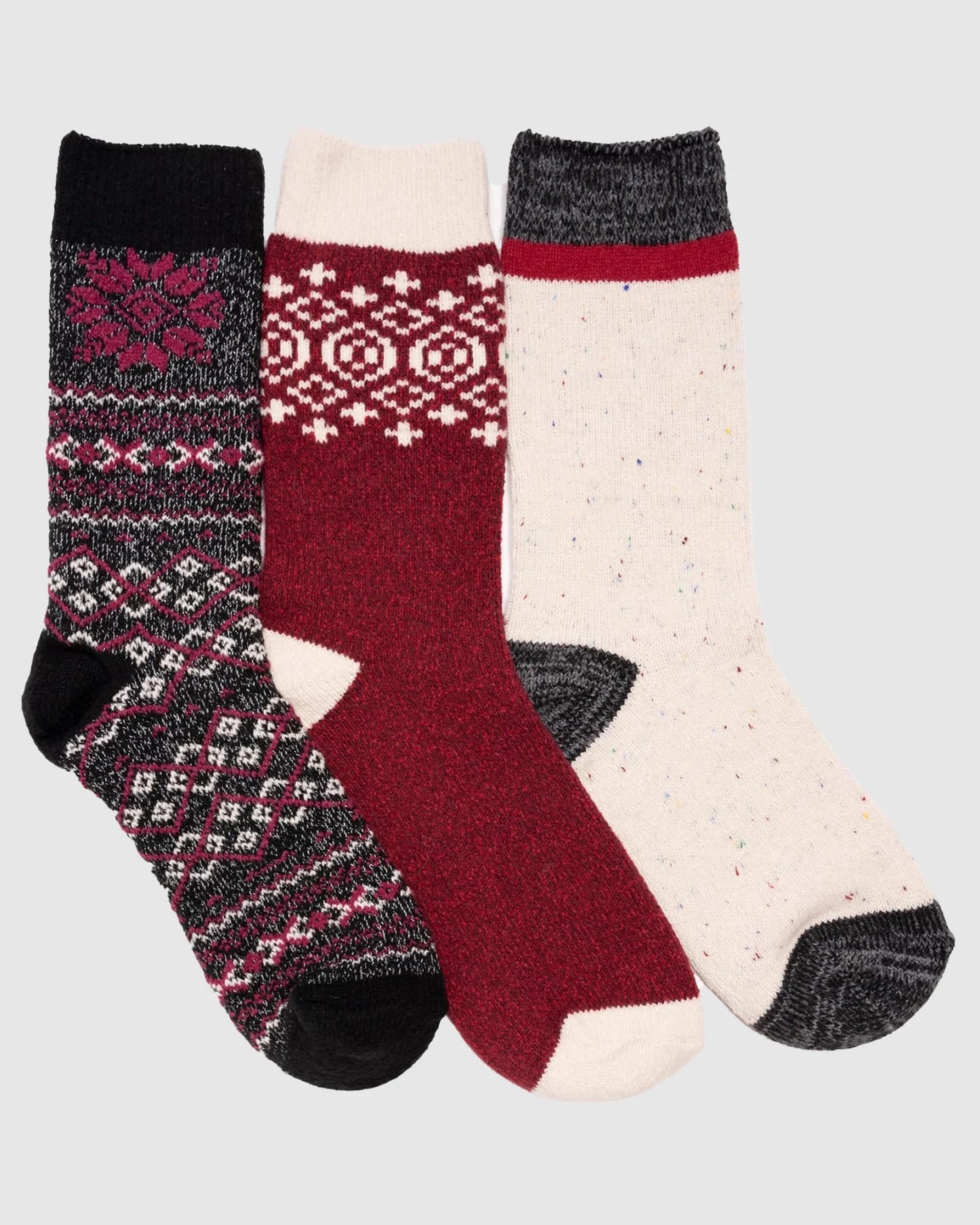 3 Pack Microfiber Boot Socks