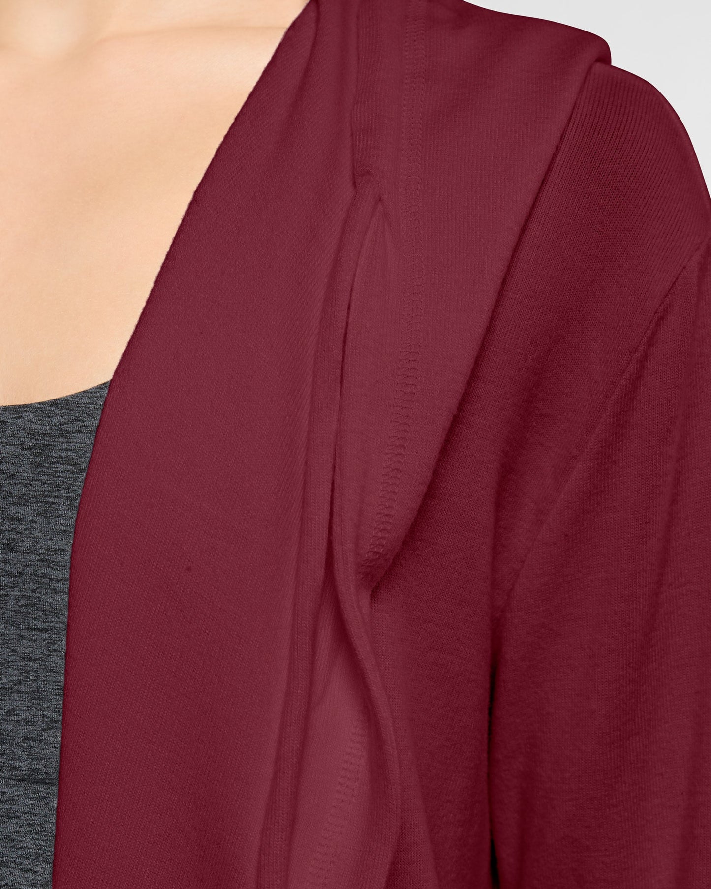 Carefree Solid Hacci Cardigan