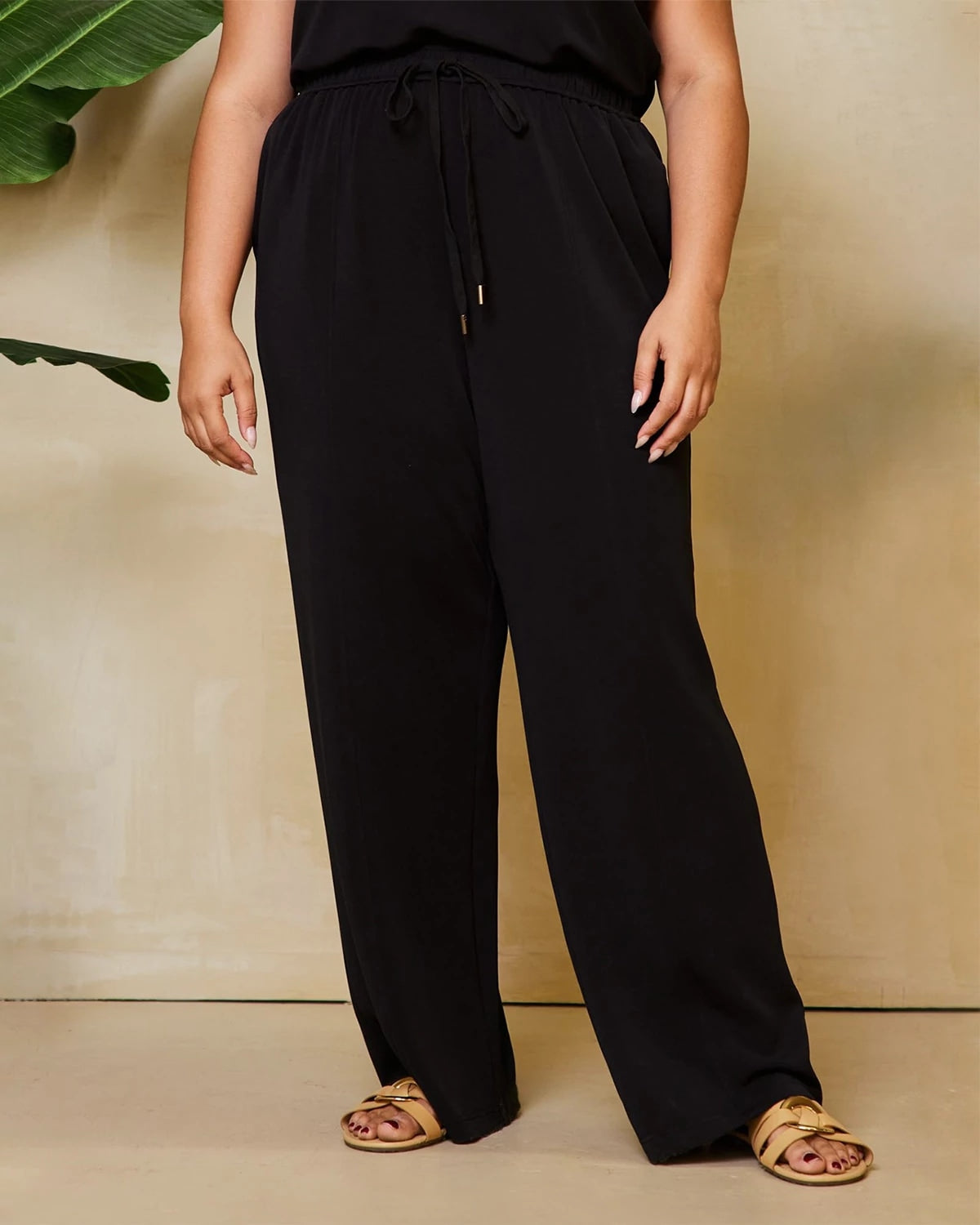 Plus Size Soft Modal Pant