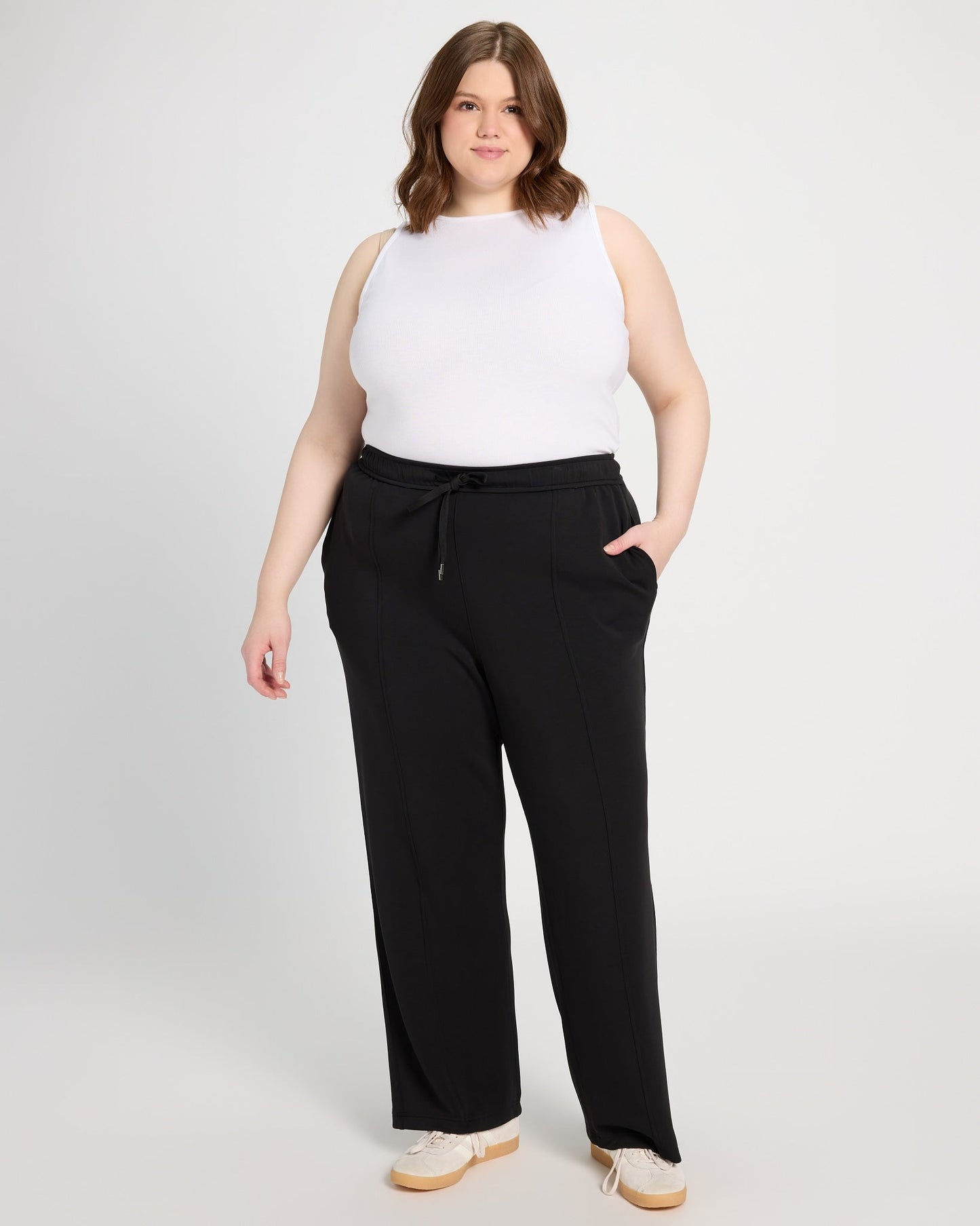 Plus Size Soft Modal Pant