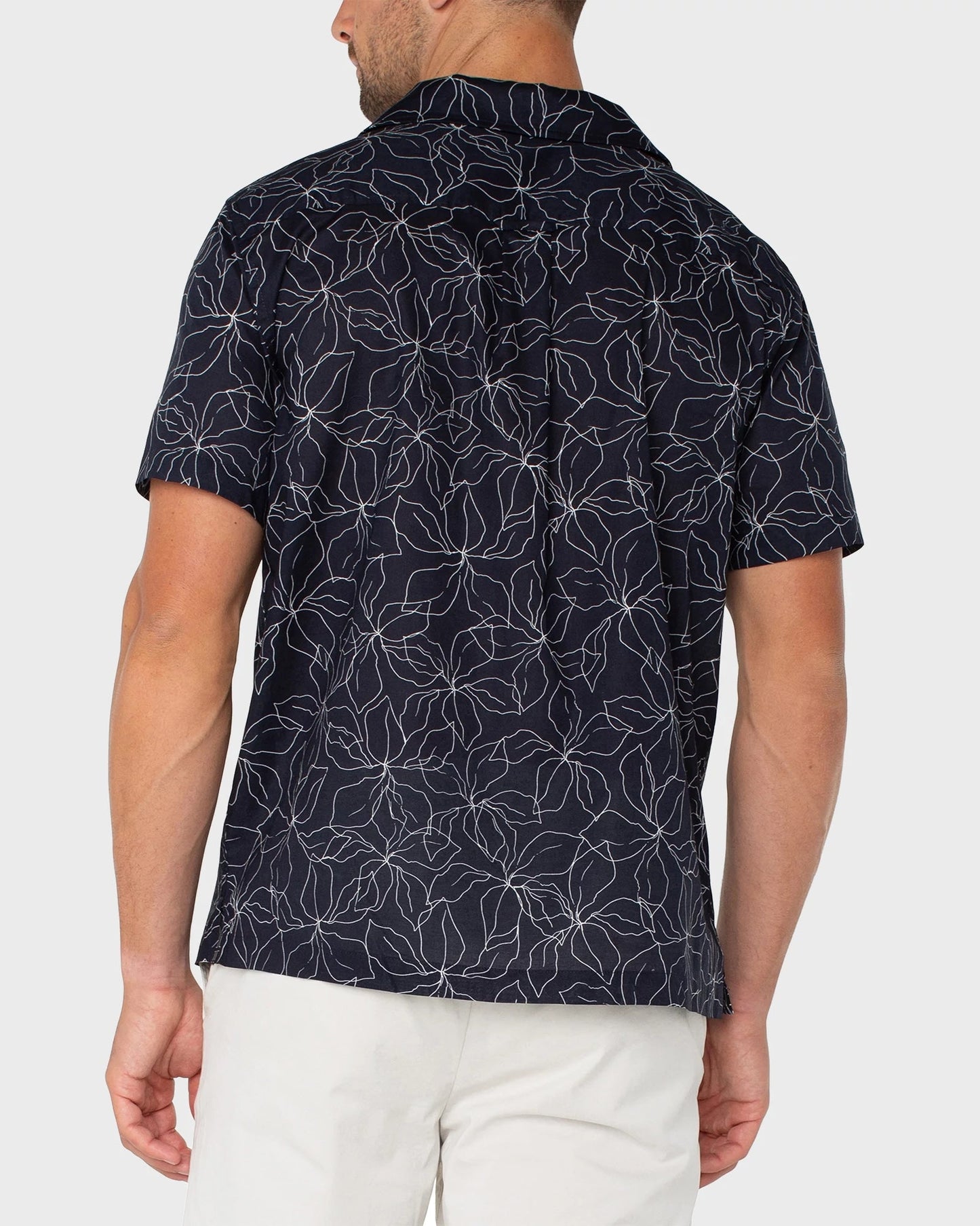 Short Sleeve Button Up Camp Shirt