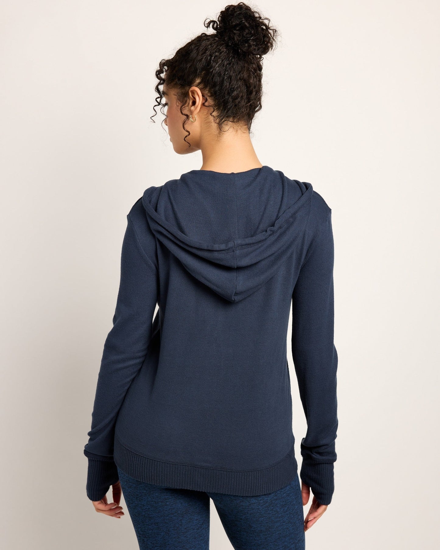 Hacci Zip Front Pocket Hoodie