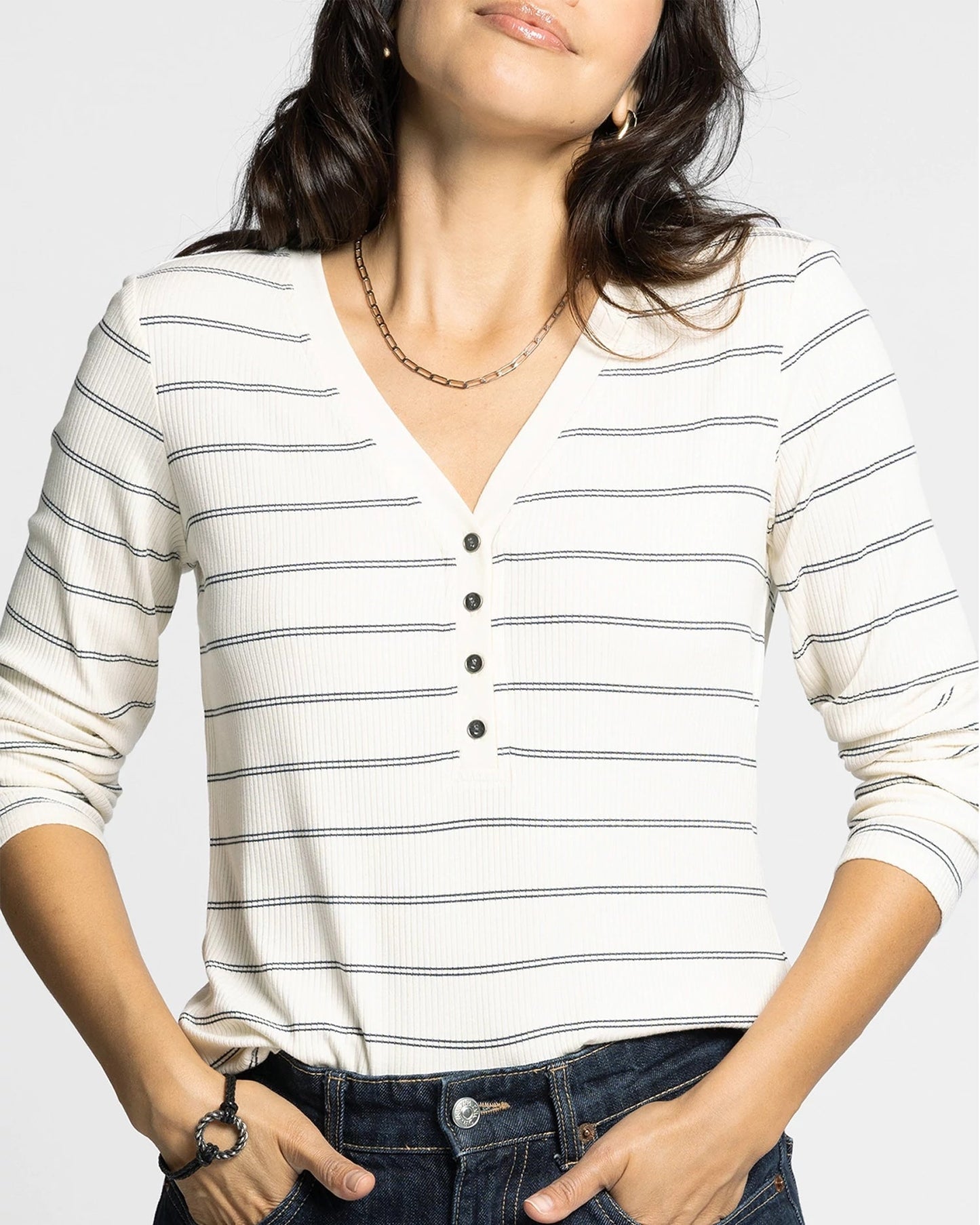 Solara Striped Top