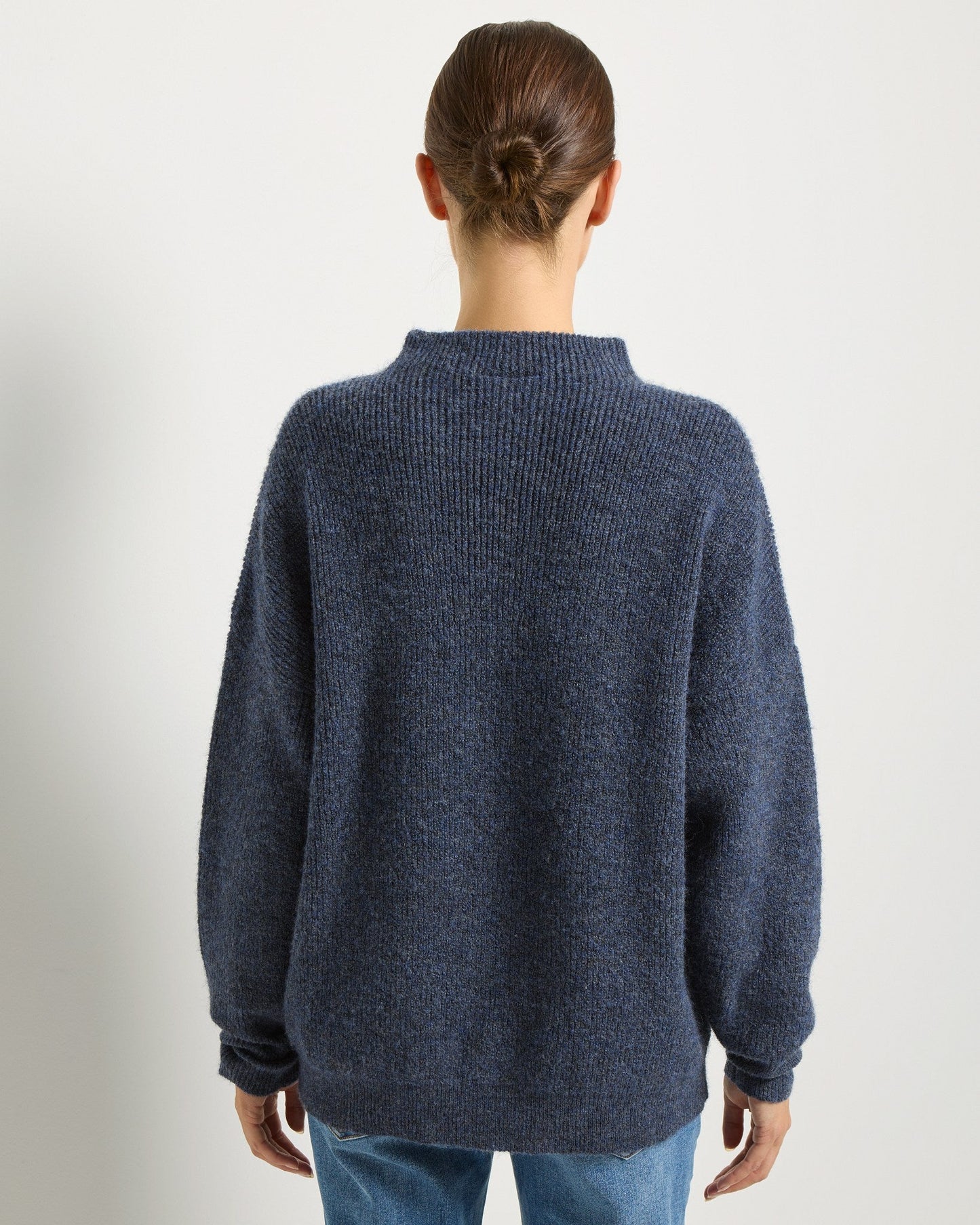 Desert Rose Funnel Neck Sweater