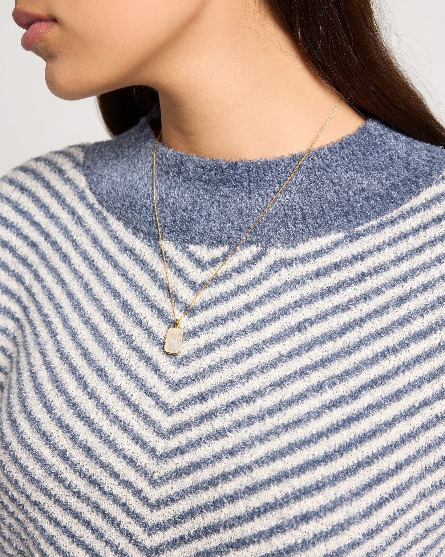 Harvest Moon Chevron Stripe Sweater