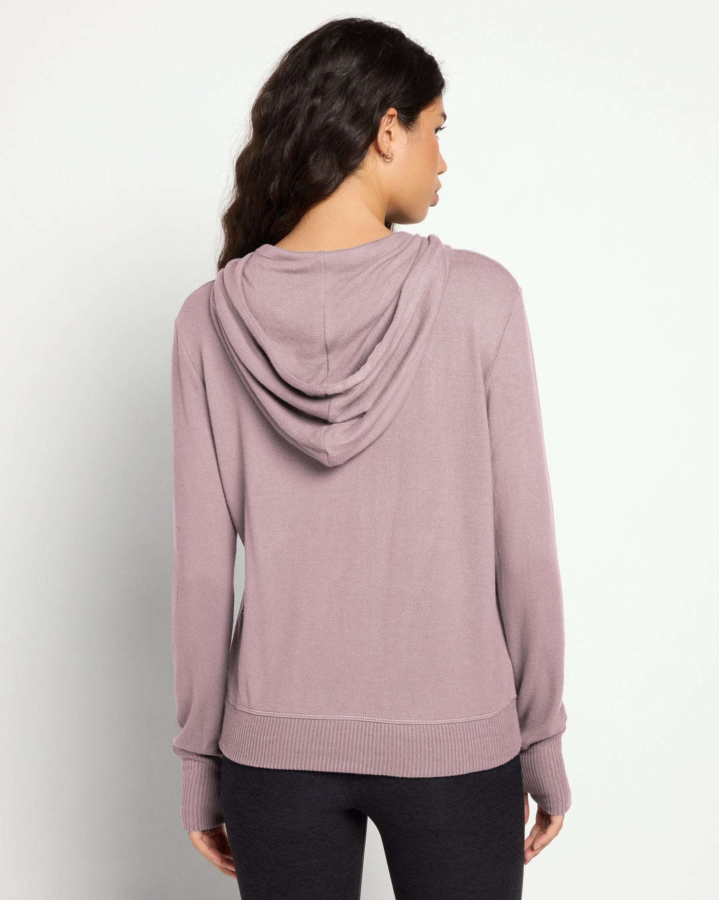 Hacci Zip Front Pocket Hoodie