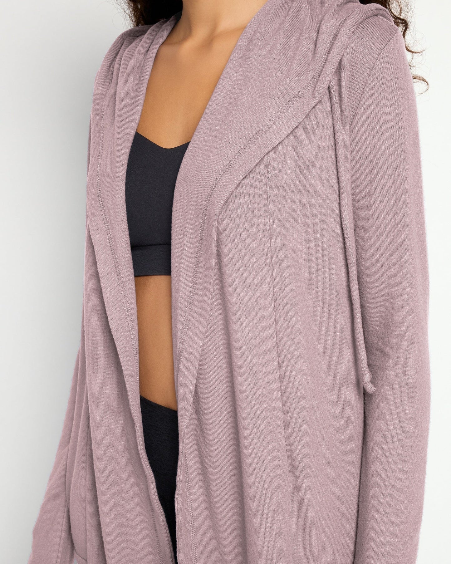 Carefree Solid Hacci Cardigan