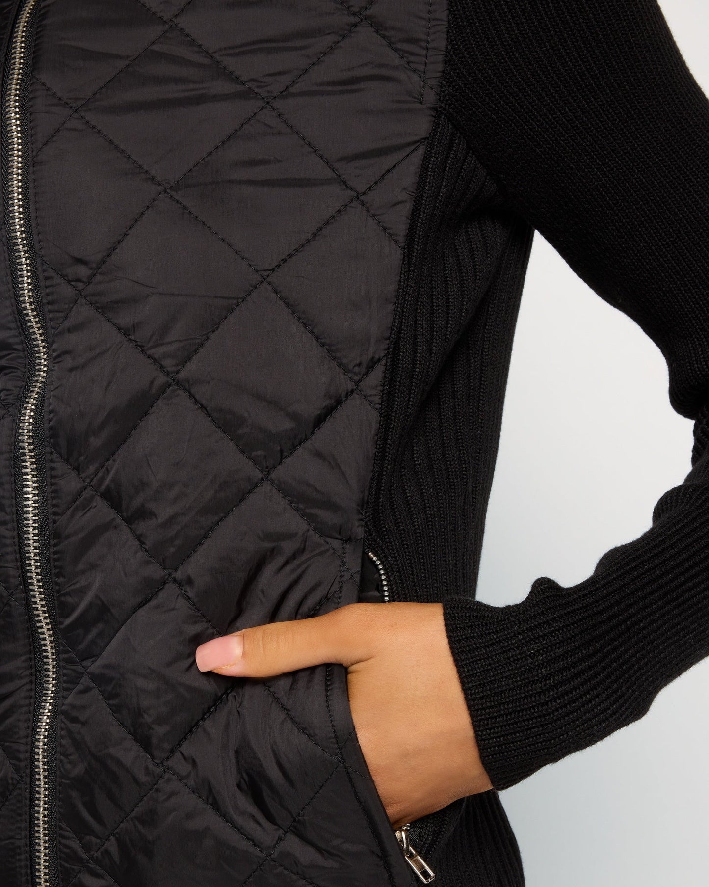 Valley Mixed Media Jacket