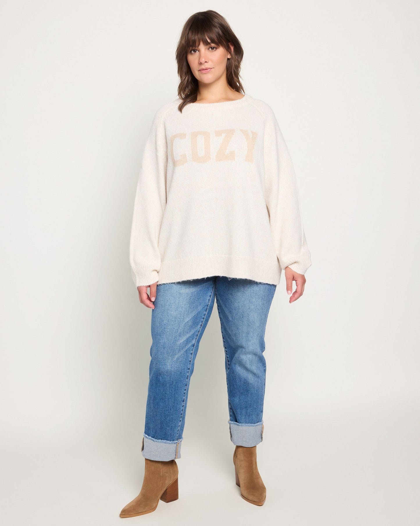 Plus Size Cozy Sweater