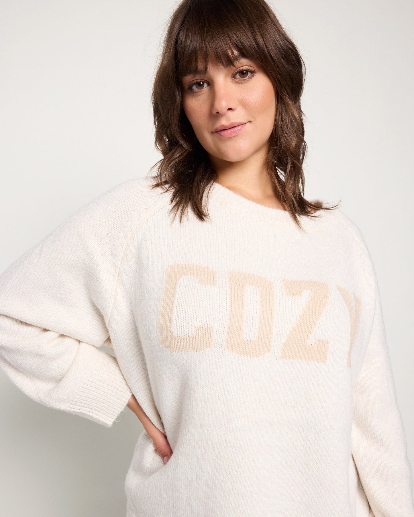 Plus Size Cozy Sweater
