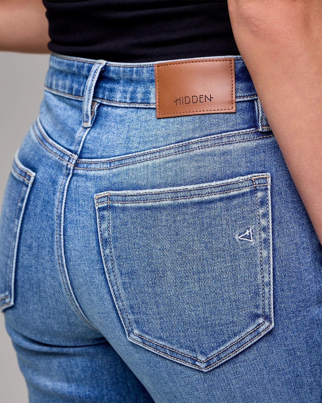 The Ella Wide Straight Leg Jeans