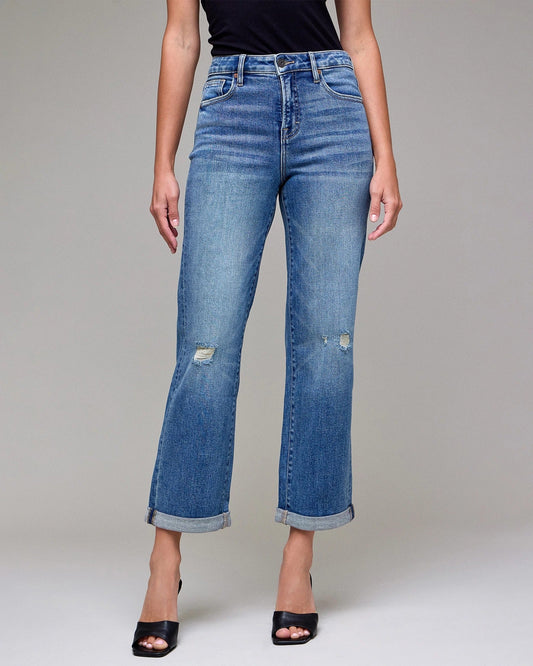 The Ella Wide Straight Leg Jeans