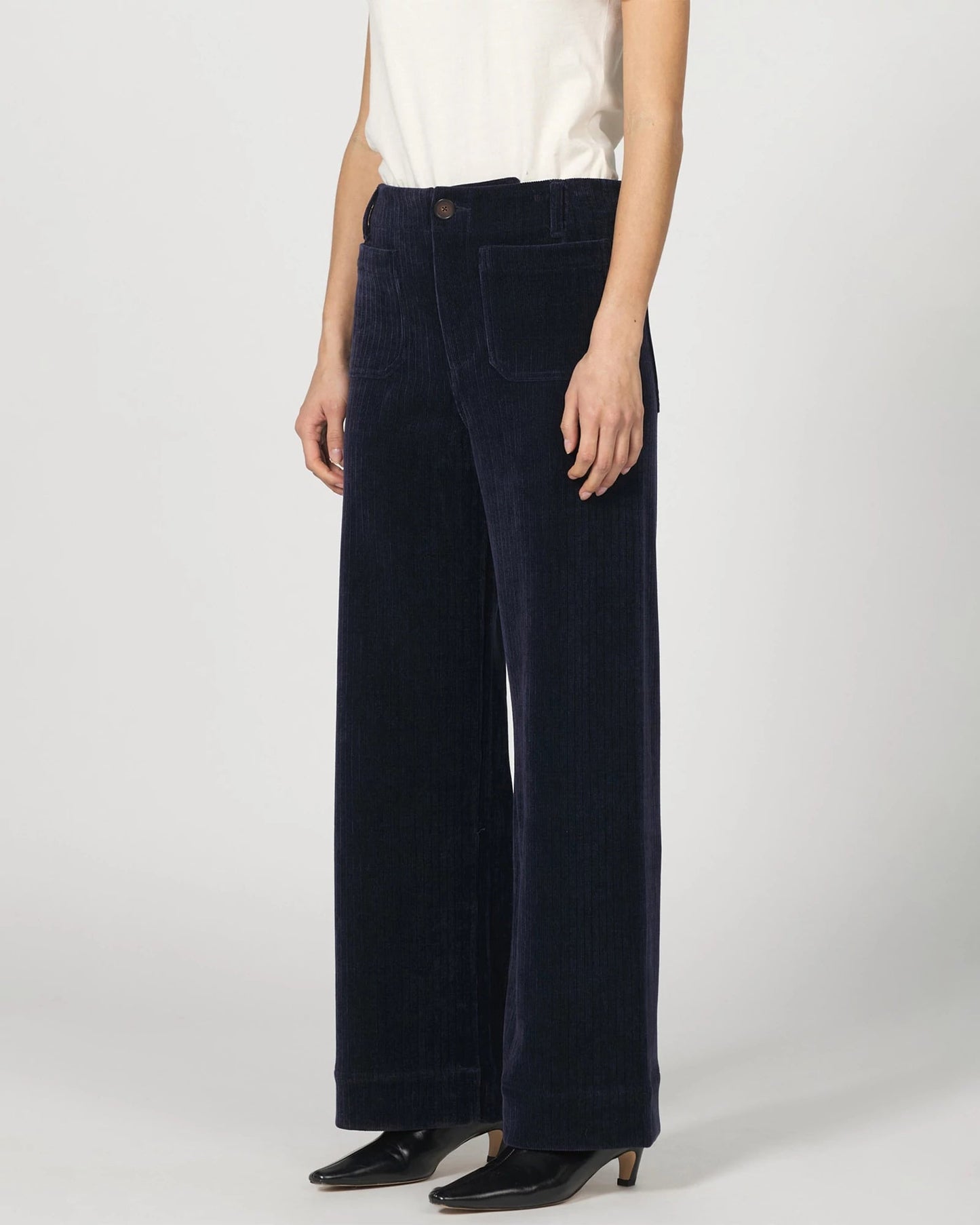 Audrey Super High Rise Corduroy Trouser