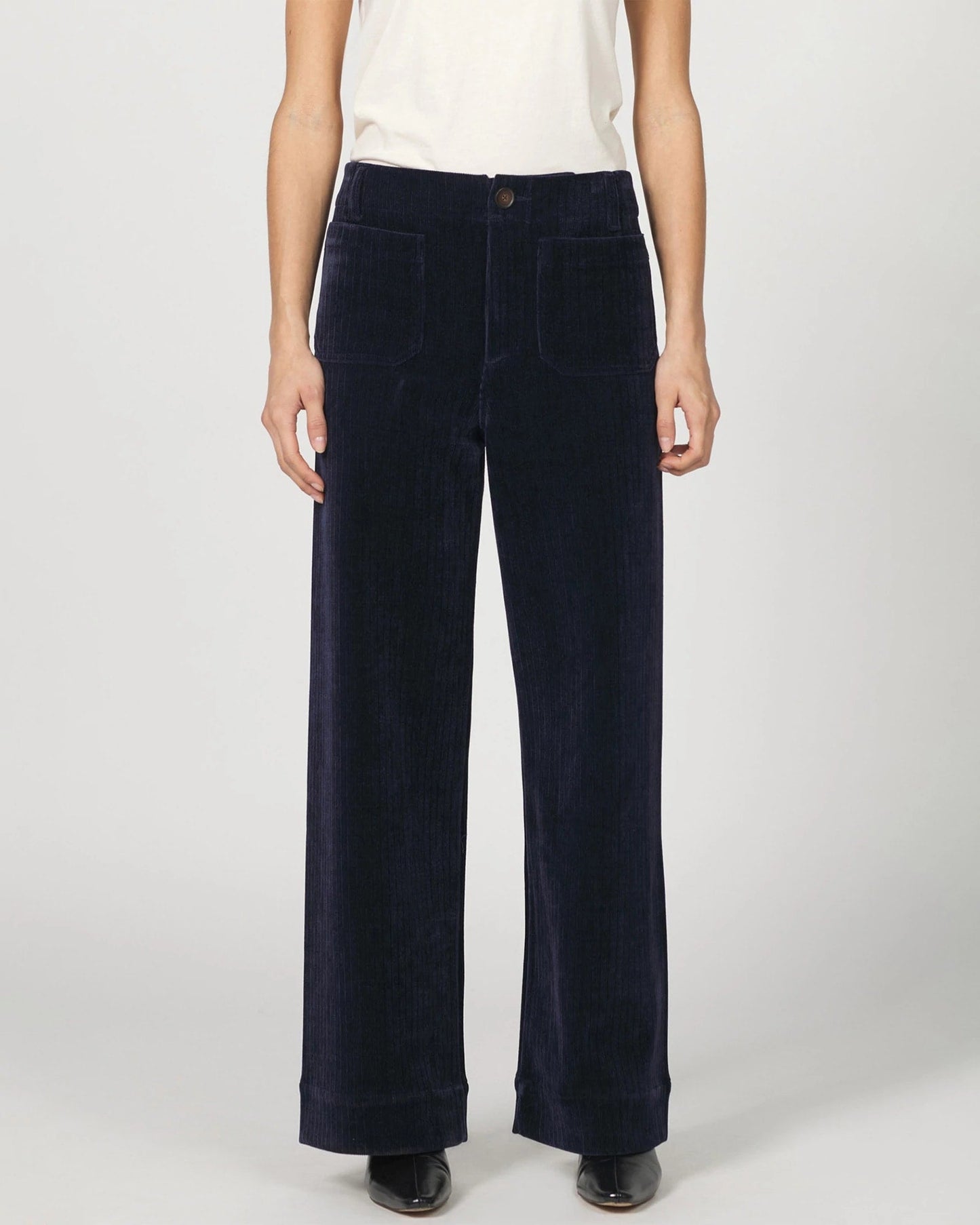 Audrey Super High Rise Corduroy Trouser