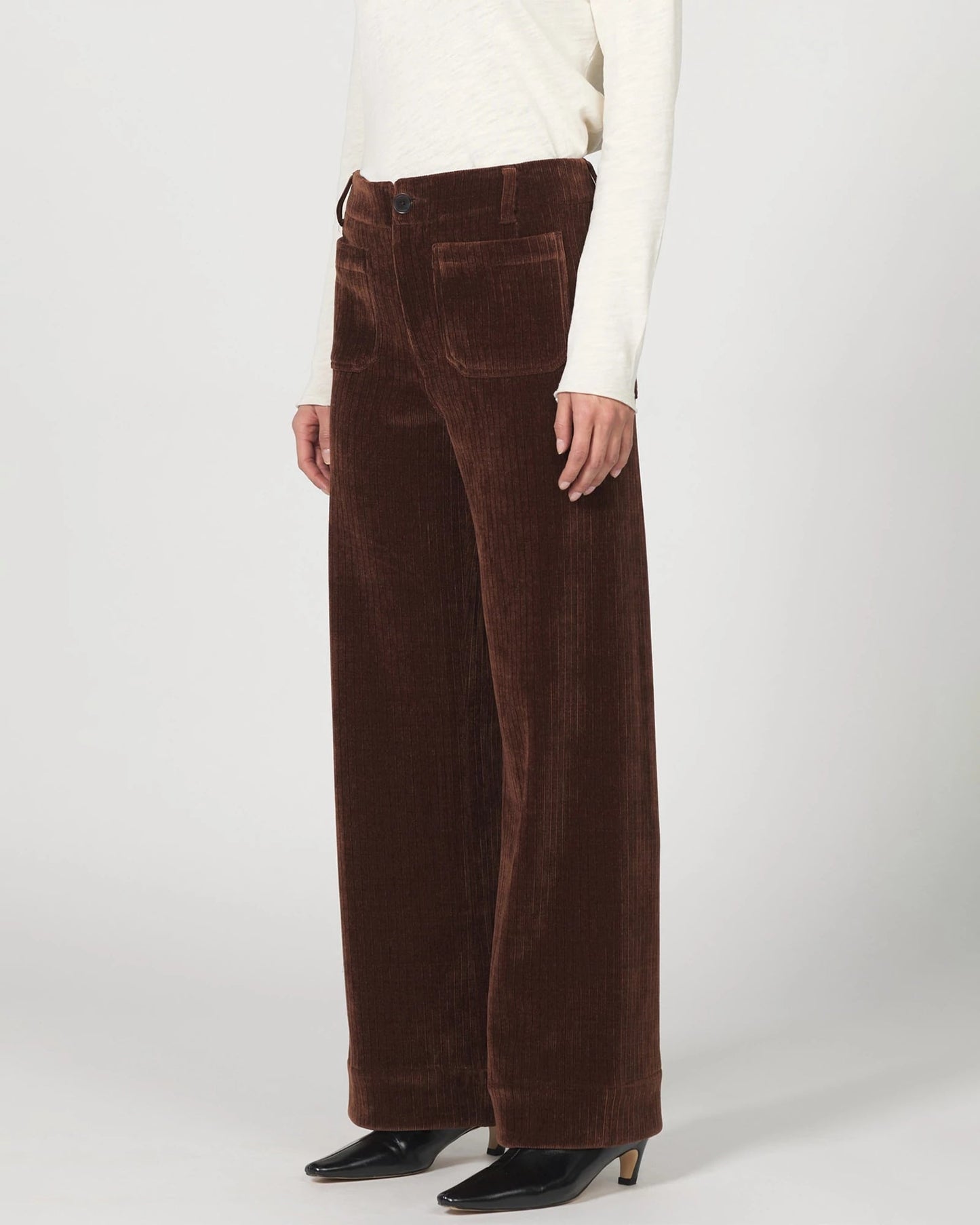 Audrey Super High Rise Corduroy Trouser