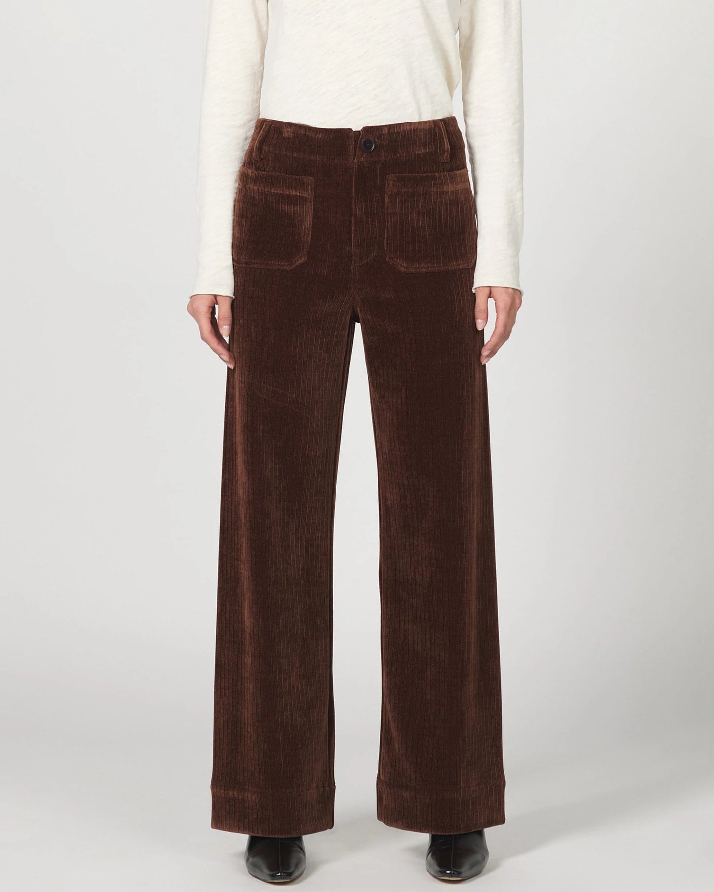 Audrey Super High Rise Corduroy Trouser