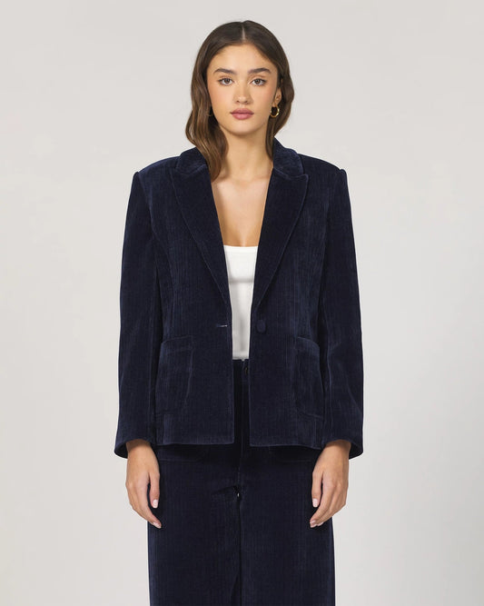 Elfi Double Breasted Corduroy Blazer