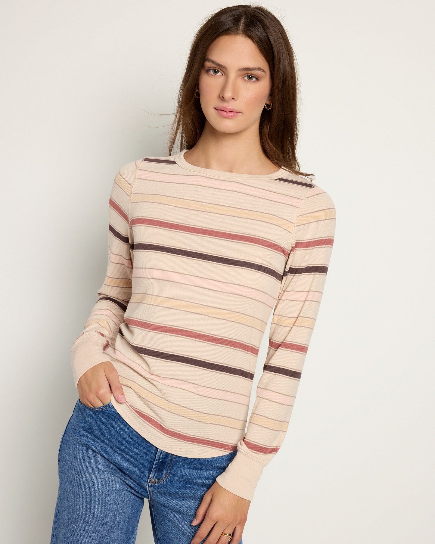 Stacy Stripe Top