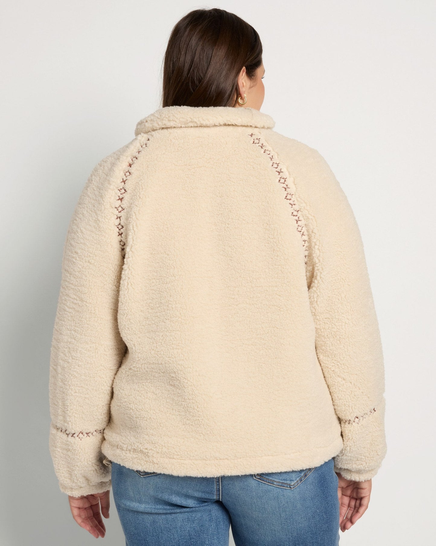 Plus Size Denver Sherpa Jacket