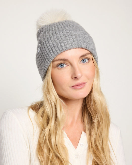 Shimmer Sequin Knit Beanie