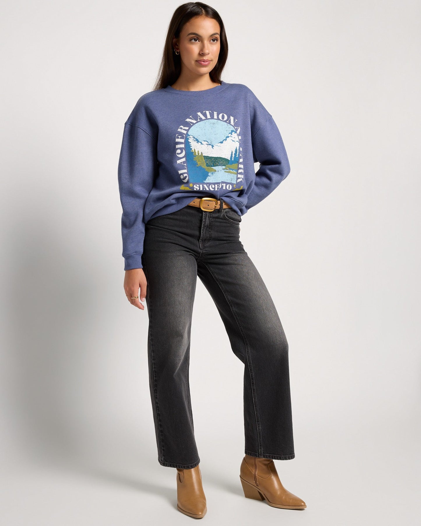 Ember Glacier Park Crewneck Pullover