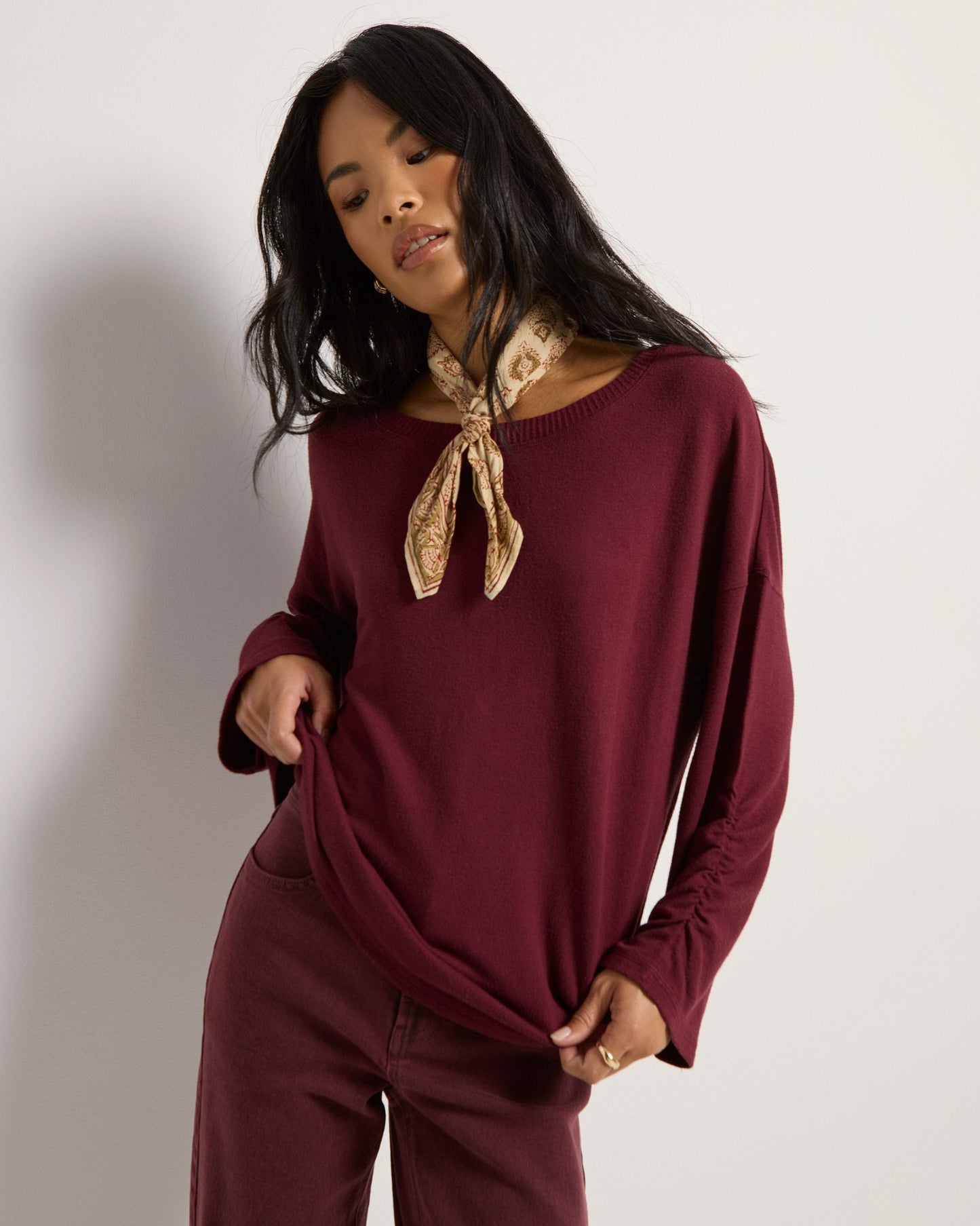 Sonder Cinch Sleeve Pullover