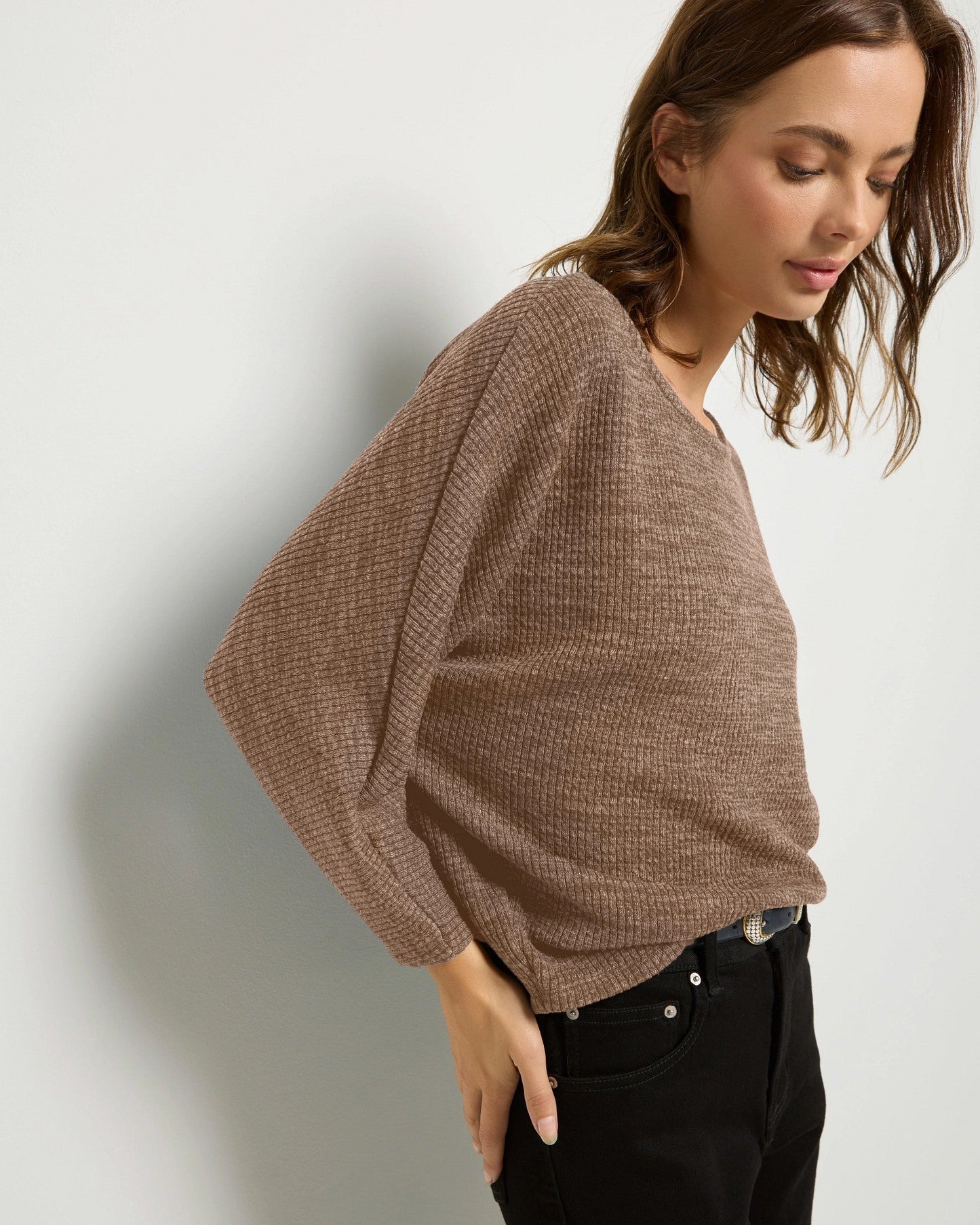 Highland Dolman Long Sleeve Top