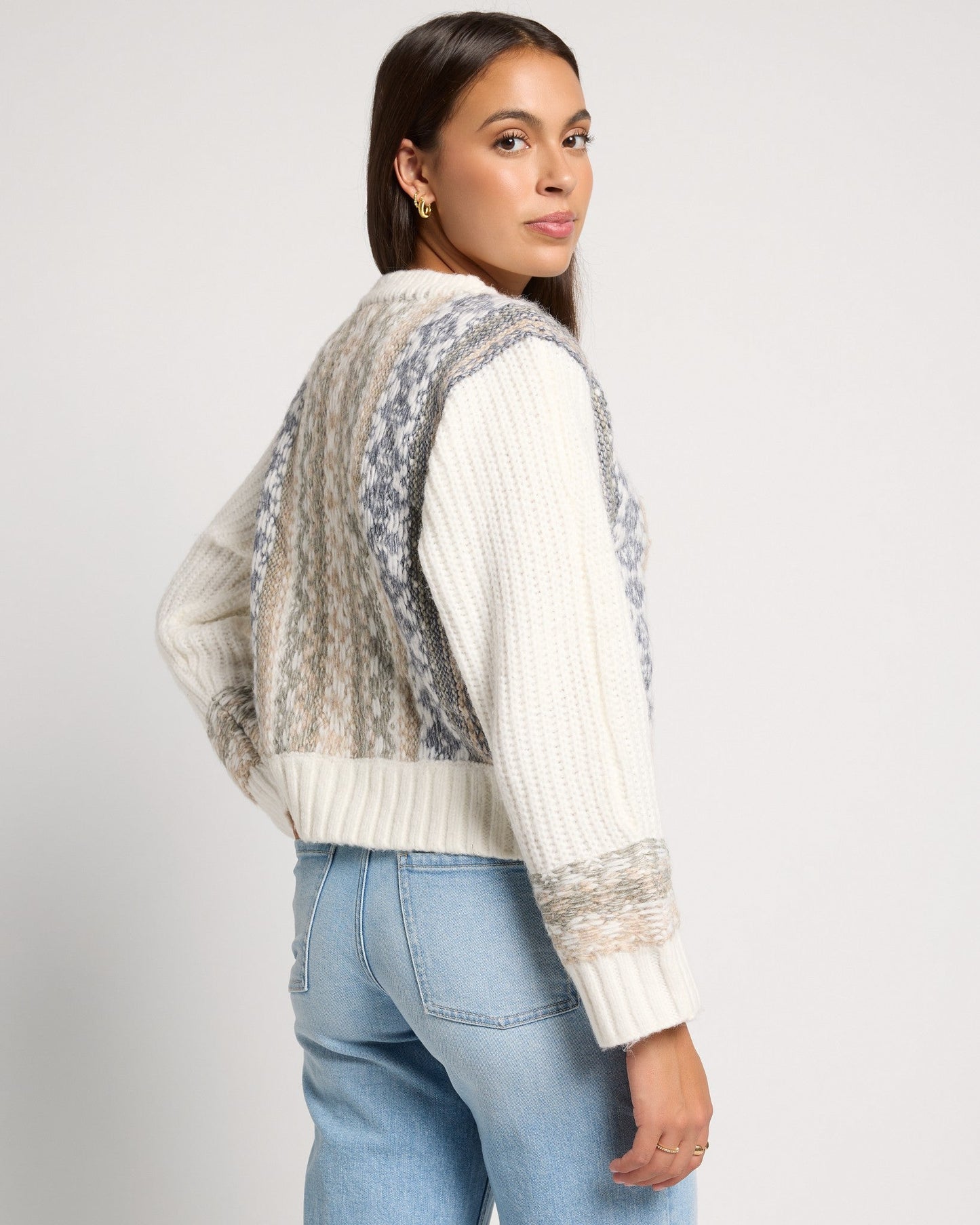River Rock Jacquard Cardigan