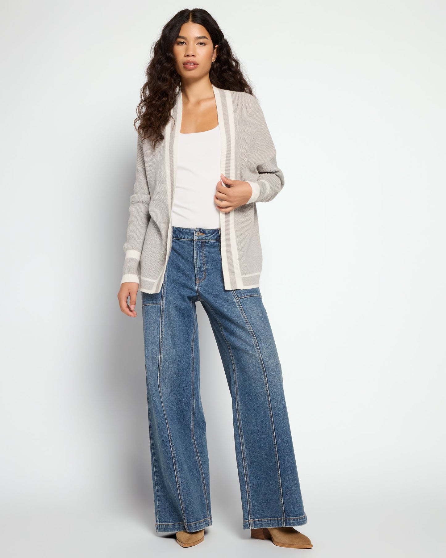 Varsity Open Cardigan