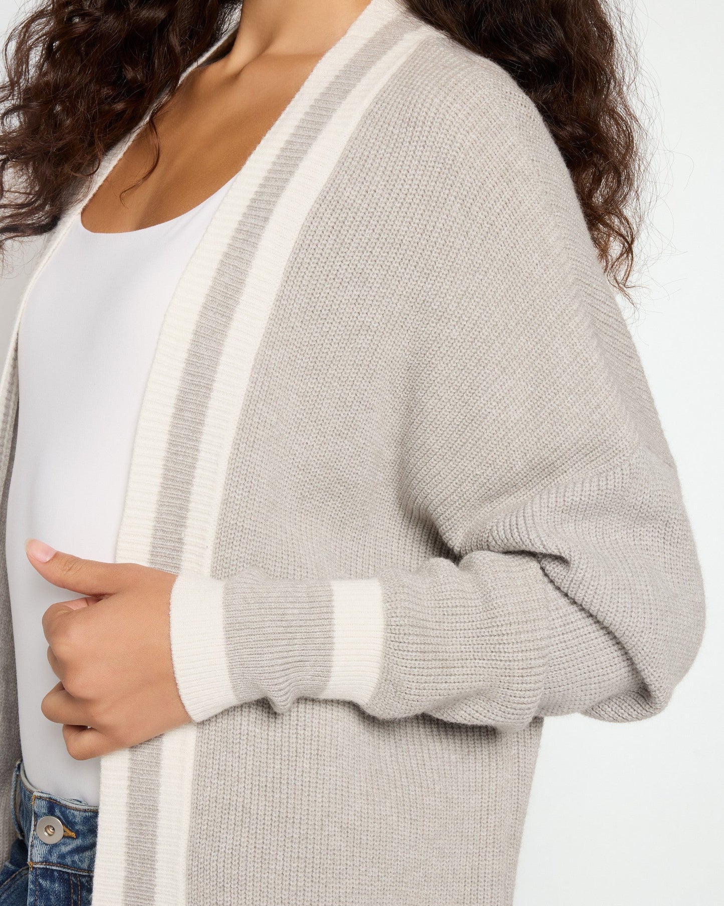 Varsity Open Cardigan