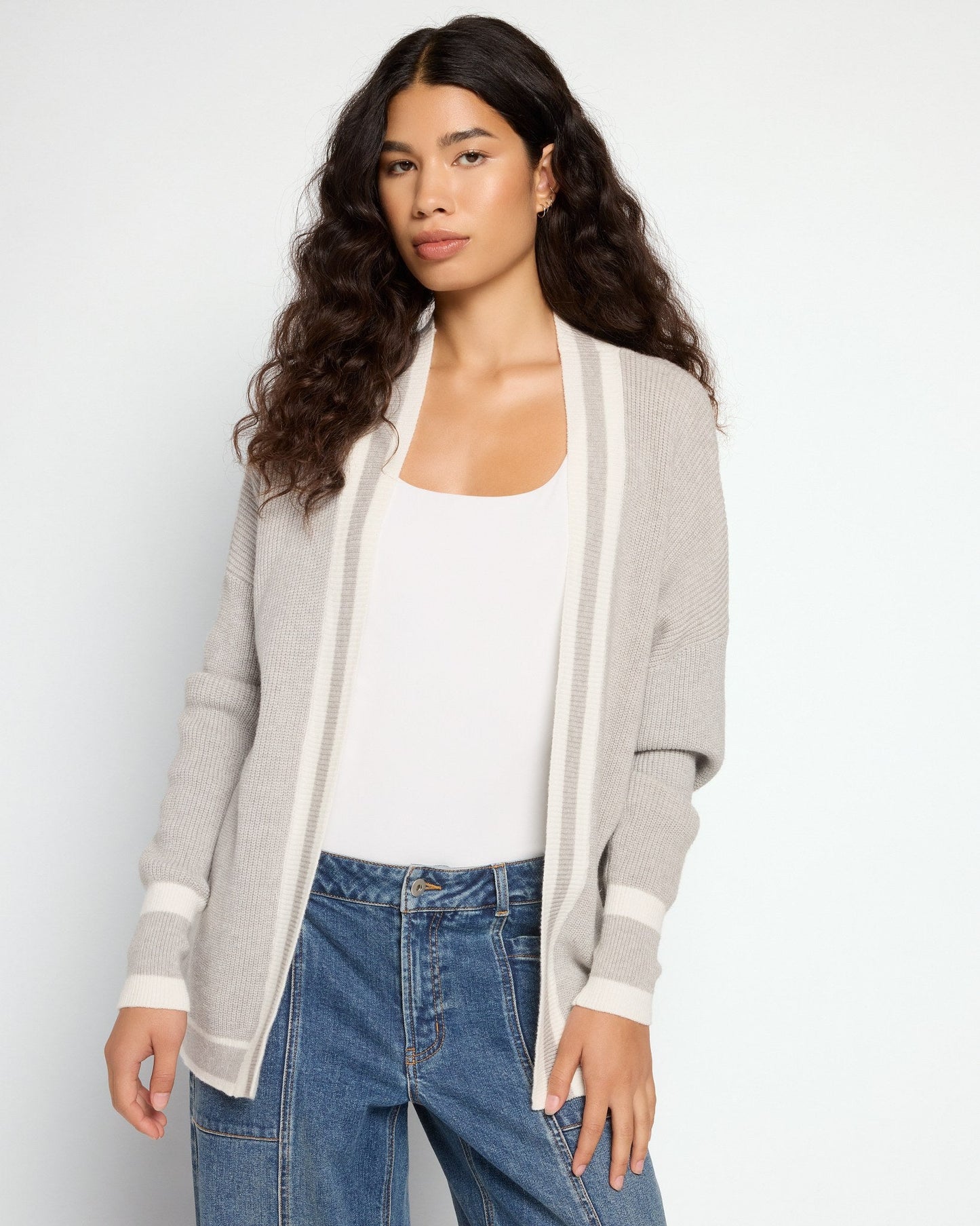Varsity Open Cardigan