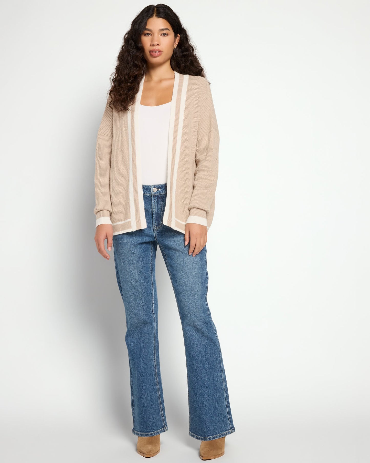 Varsity Open Cardigan
