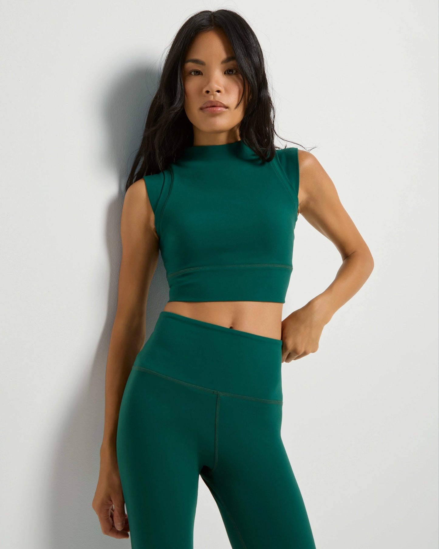 CloudLight Vibe Long Crop Tank
