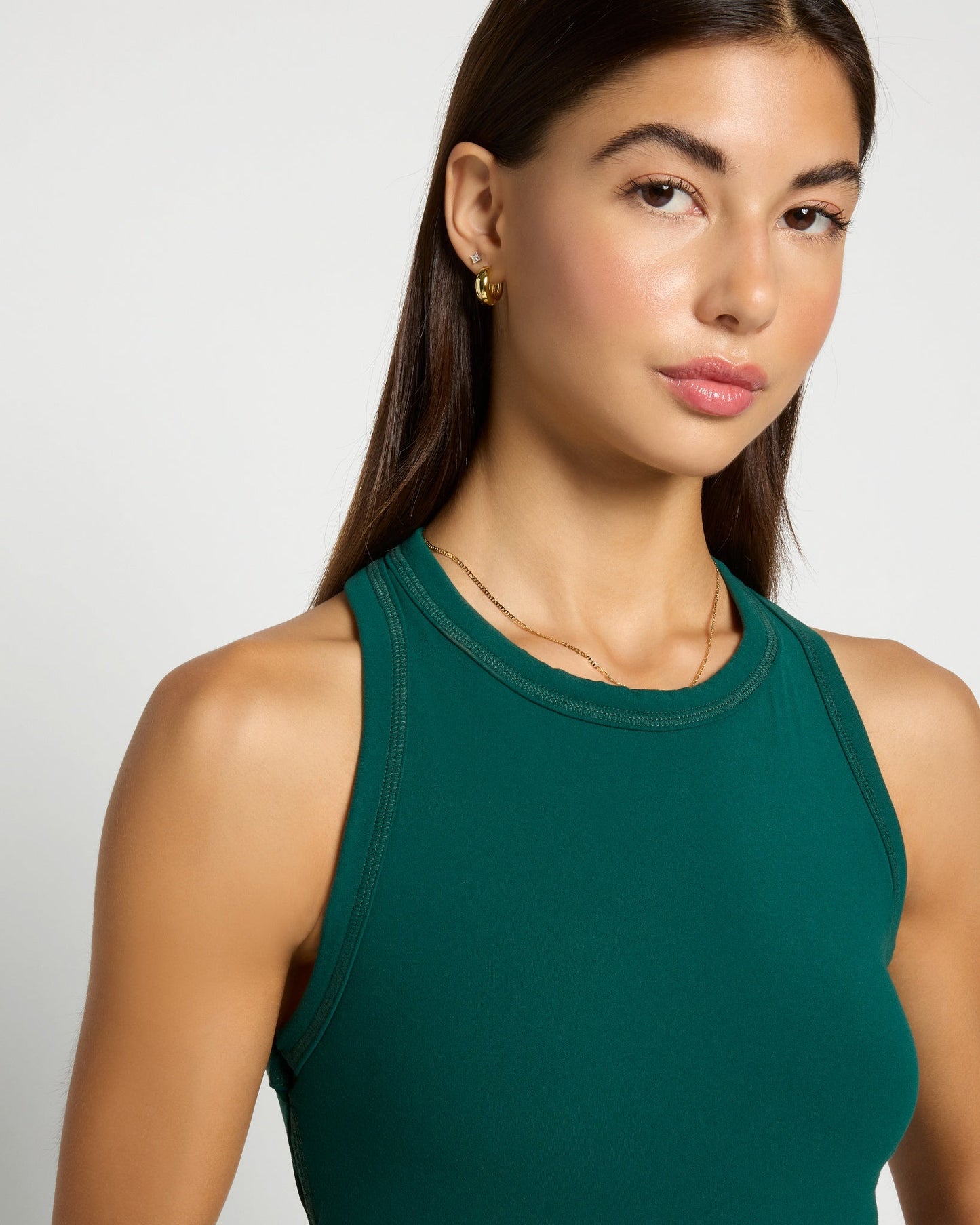 CloudLight Courtside Long Crop Tank
