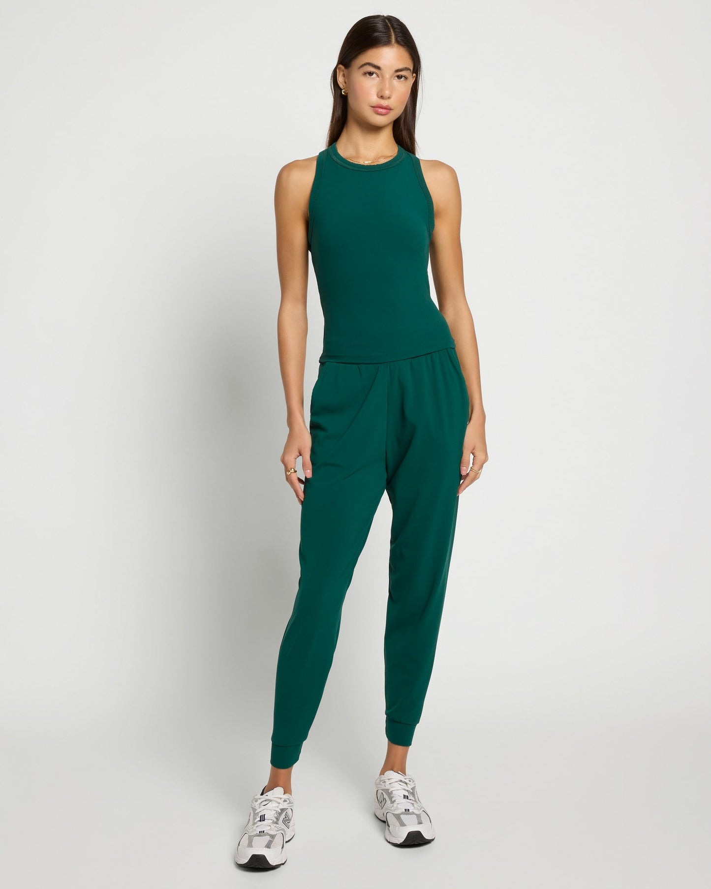 CloudLight Courtside Long Crop Tank