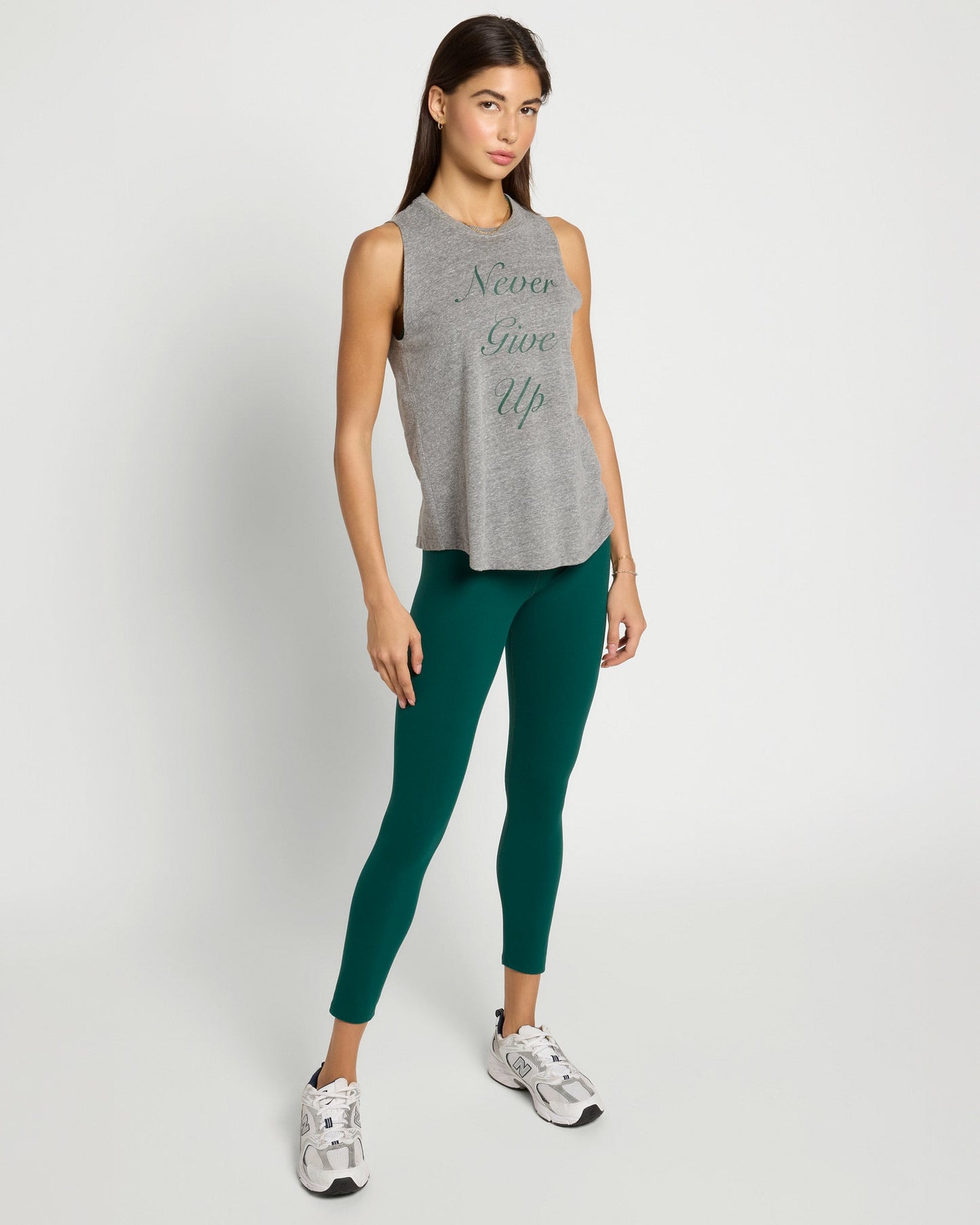 Grace Muscle Tank Never Give Up