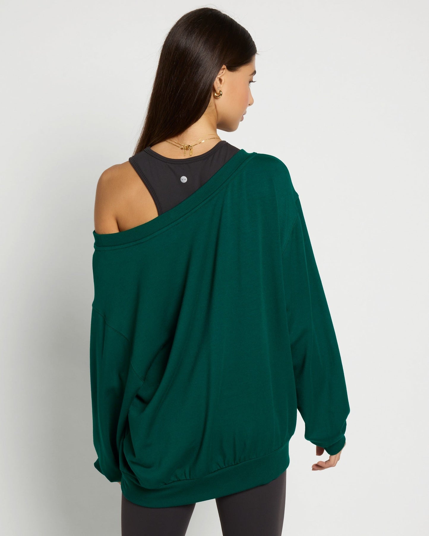 Flex Fleece One Shoulder Pullover