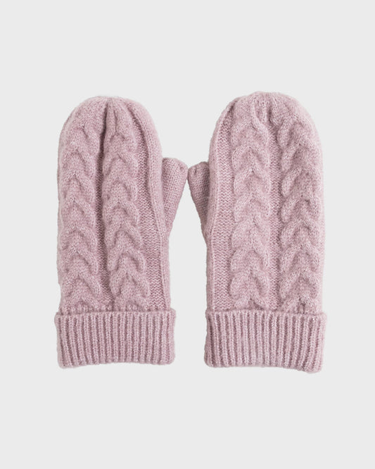 Cable Knit Mittens