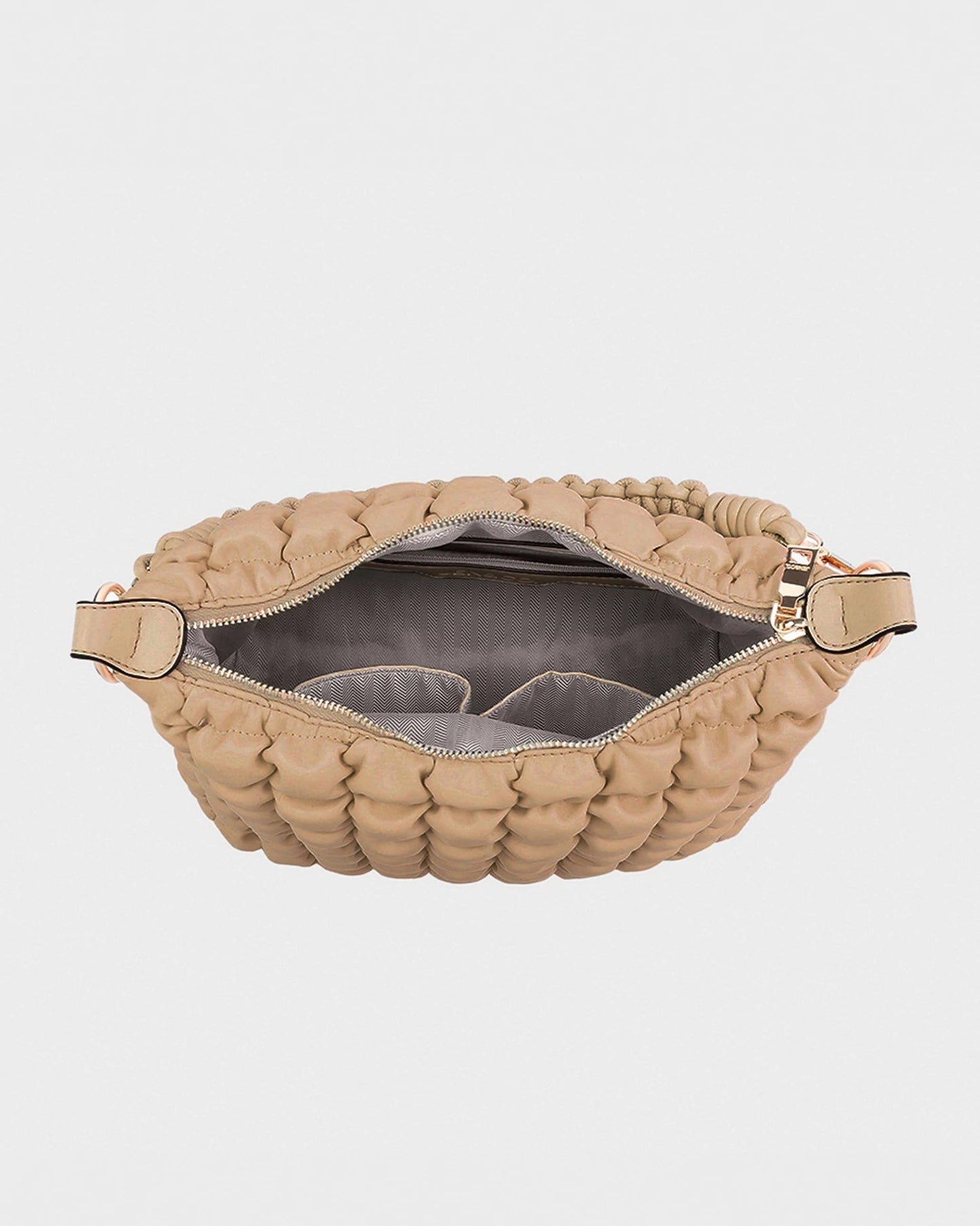 Jacqueline Quilted Satchel/Shoulder Bag