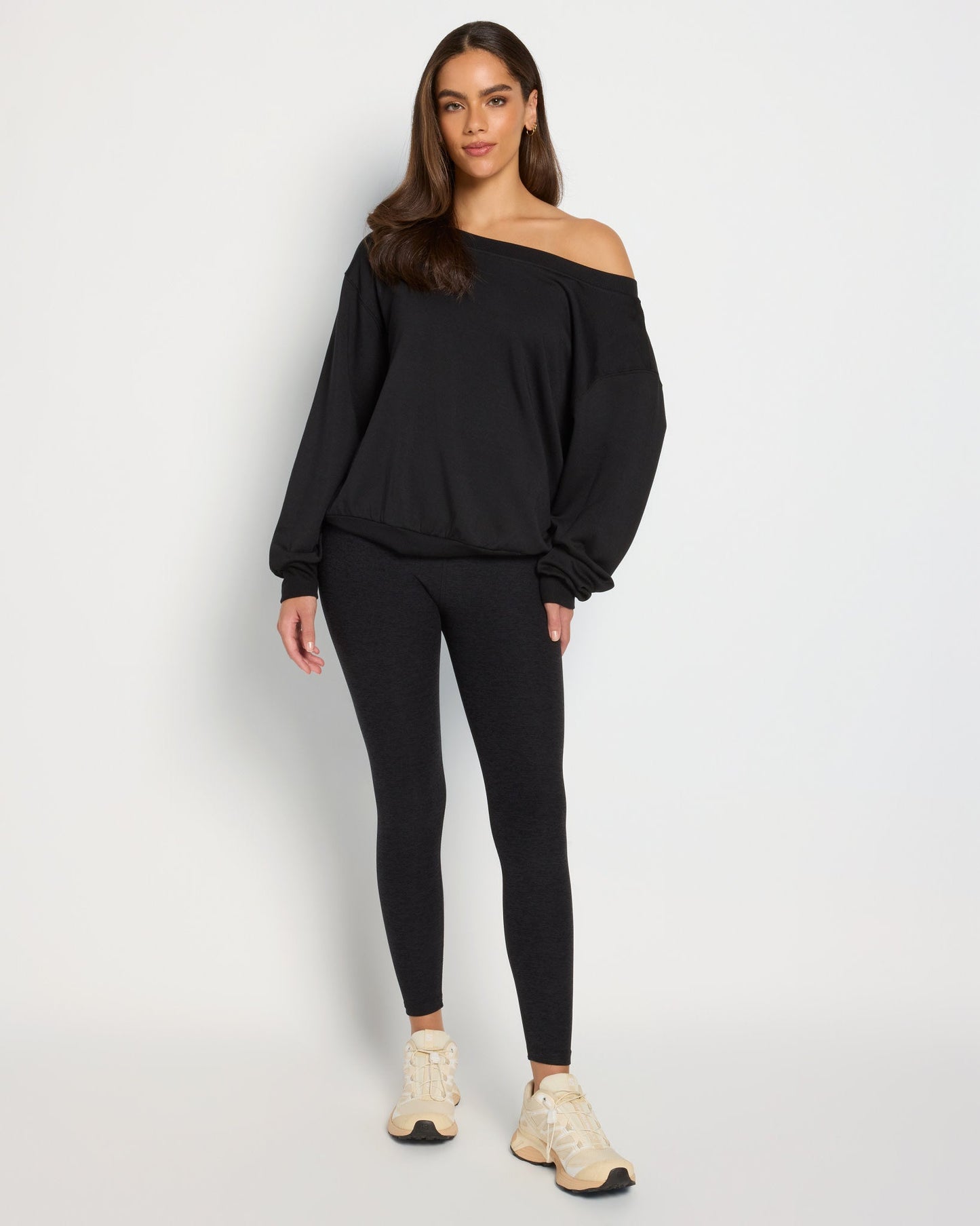 Flex Fleece One Shoulder Pullover